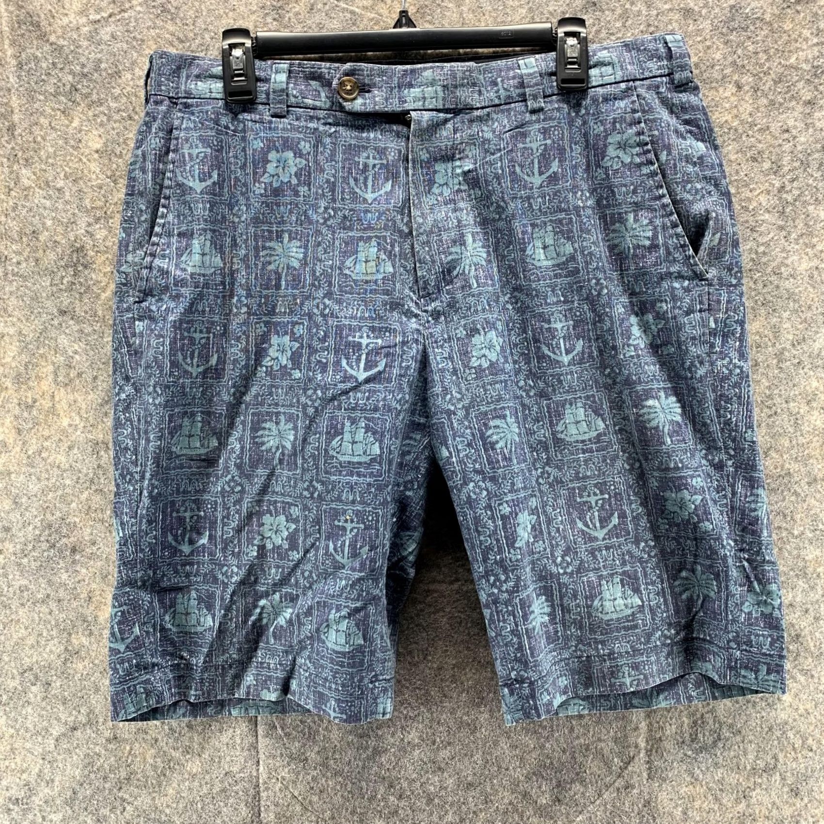 Brooks Brothers Keywords: Uses "Brooks Brothers Shorts Men 34 Blue Bermuda Reyn Spooner Boat Sail Anchor" as the primary keyword Size US 34 / EU 50 - 2 Thumbnail
