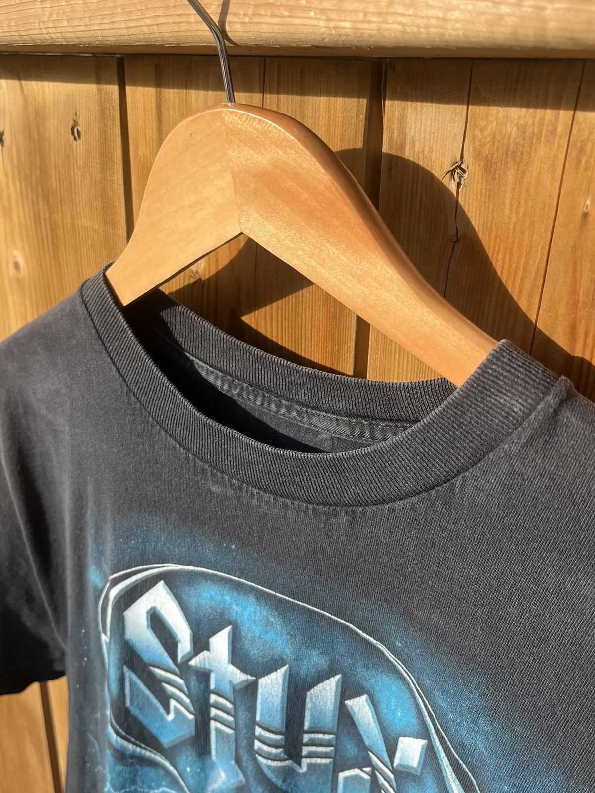 Band Tees × Vintage Vintage 90s Styx Tour Shirt Size US L / EU 52-54 / 3 - 3 Thumbnail