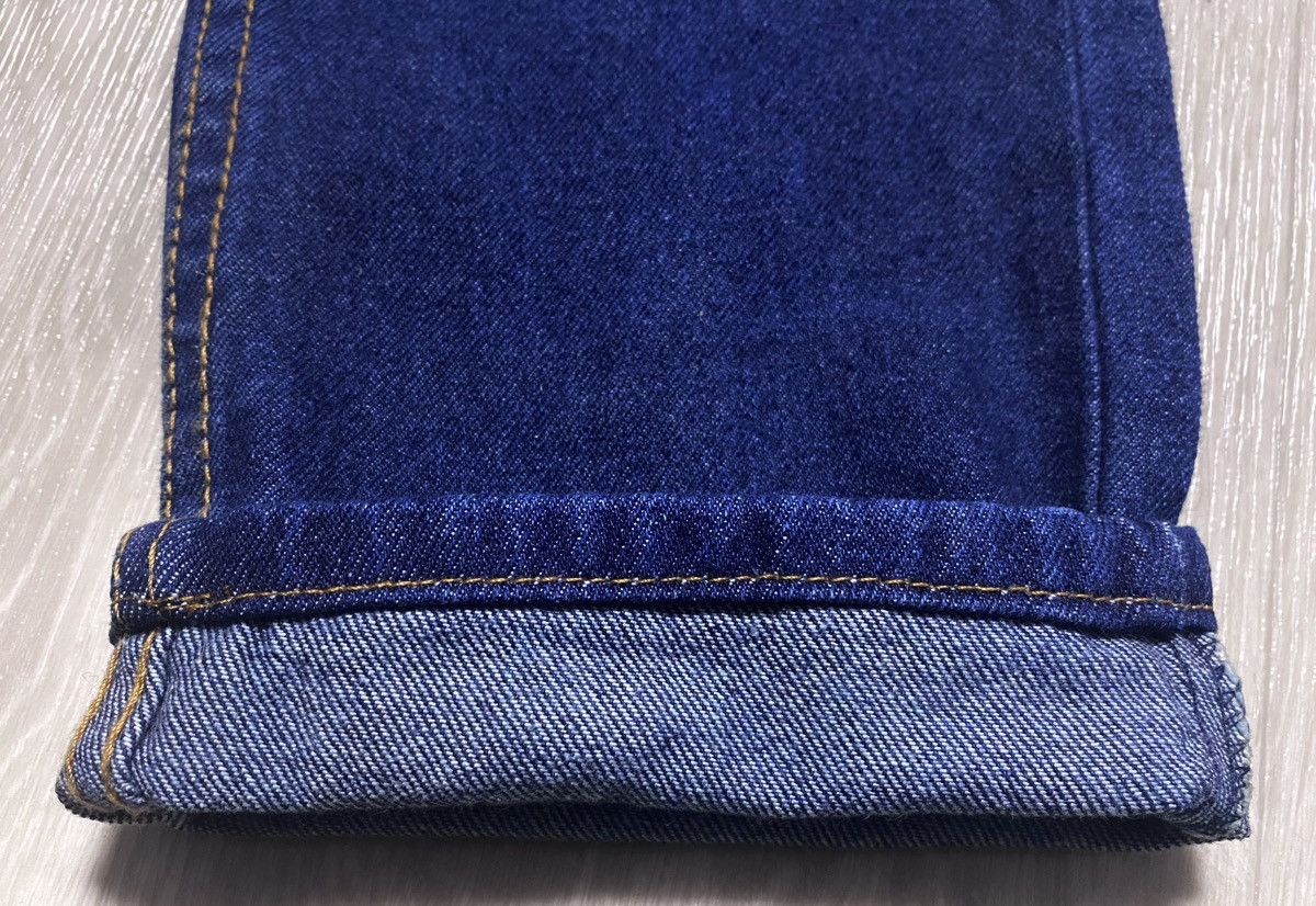 Cheap Monday Cheap Monday Four Rinse Wash Cotton Navy Jeans Thick Denim Size 29" - 9 Thumbnail