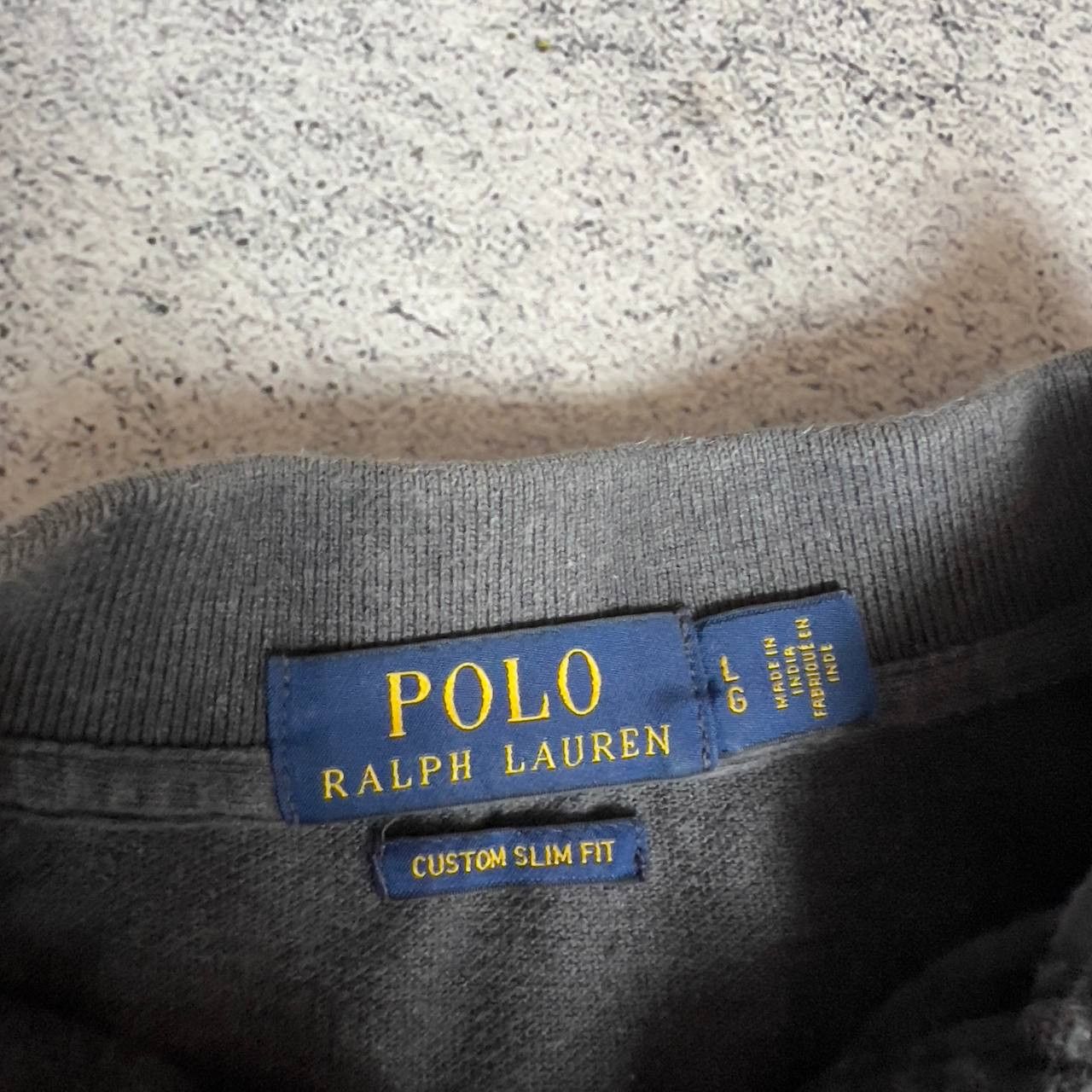 Polo Ralph Lauren Polo Ralph Lauren Polo Shirt Men's Size L Gray Cotton ` Size US L / EU 52-54 / 3 - 4 Thumbnail
