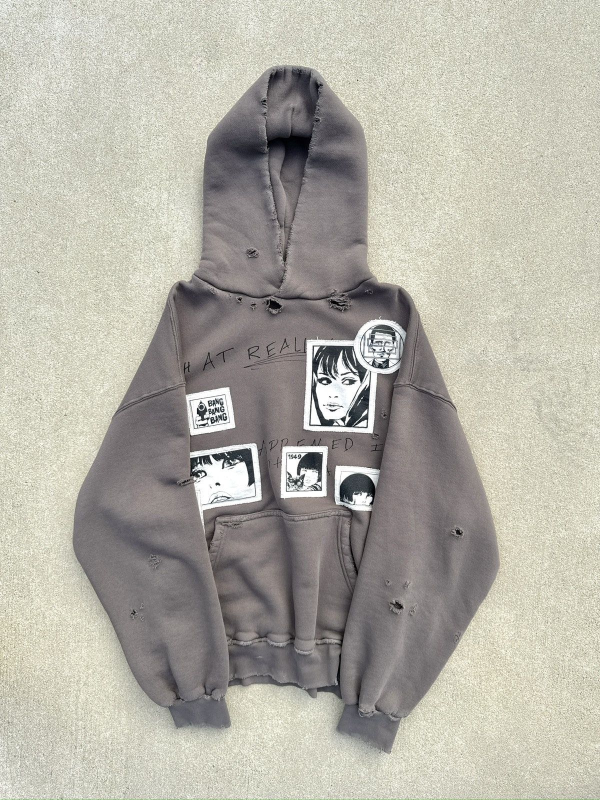 basketcase gallery Untilled Ground “CREPAX” Hoodie Size US XL / EU 56 / 4 - 4 Thumbnail