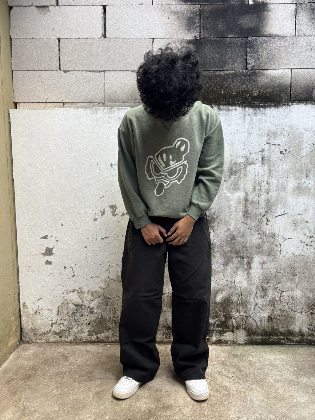 Vintage Custom Russell HG mini Sweatshirt ERD Size US L / EU 52-54 / 3 - 7 Thumbnail