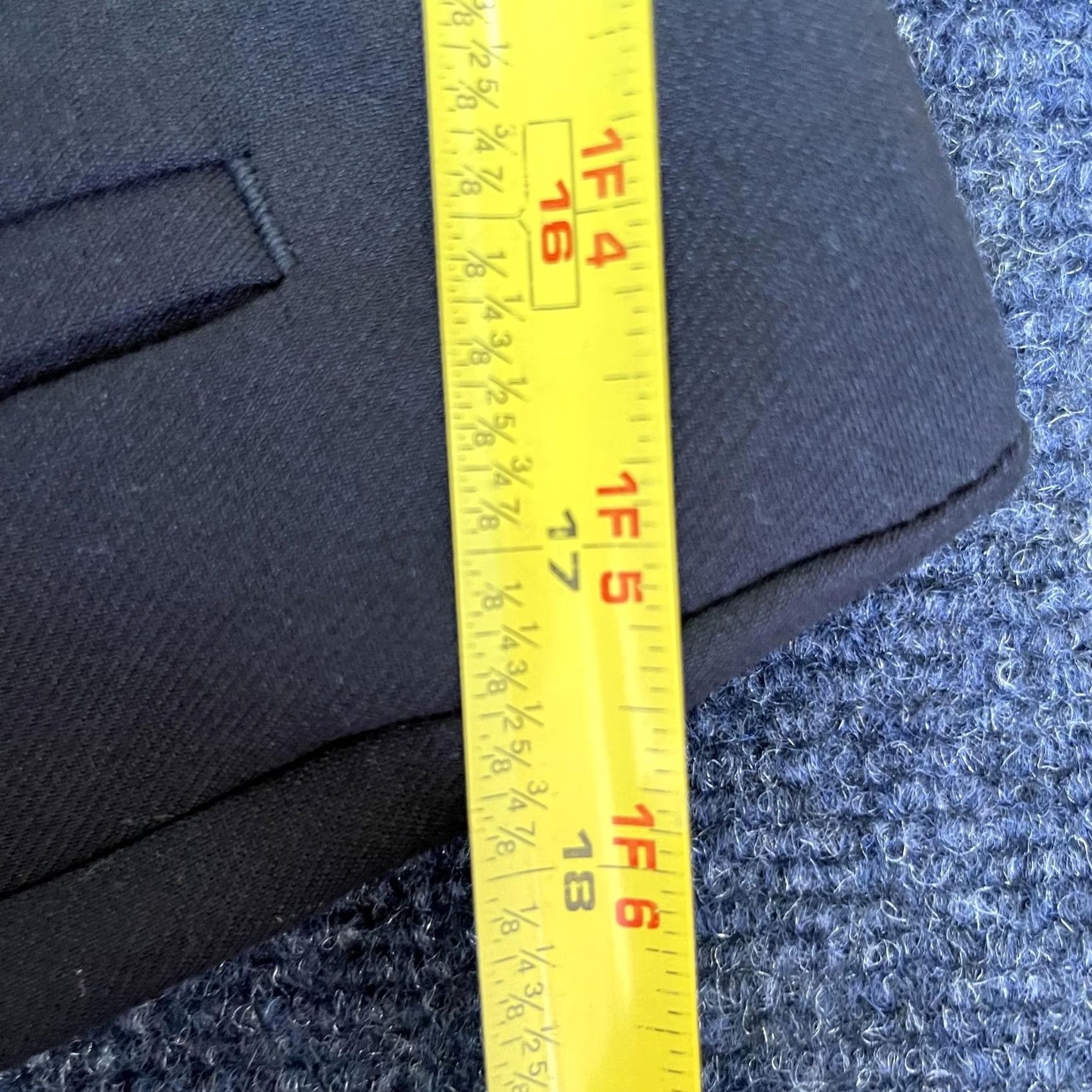 Nine West Nine West Dress Pants Womens 14 Black Tapered High Rise Slim Career Office Pants Size 36" / US 14 / IT 50 - 7 Thumbnail