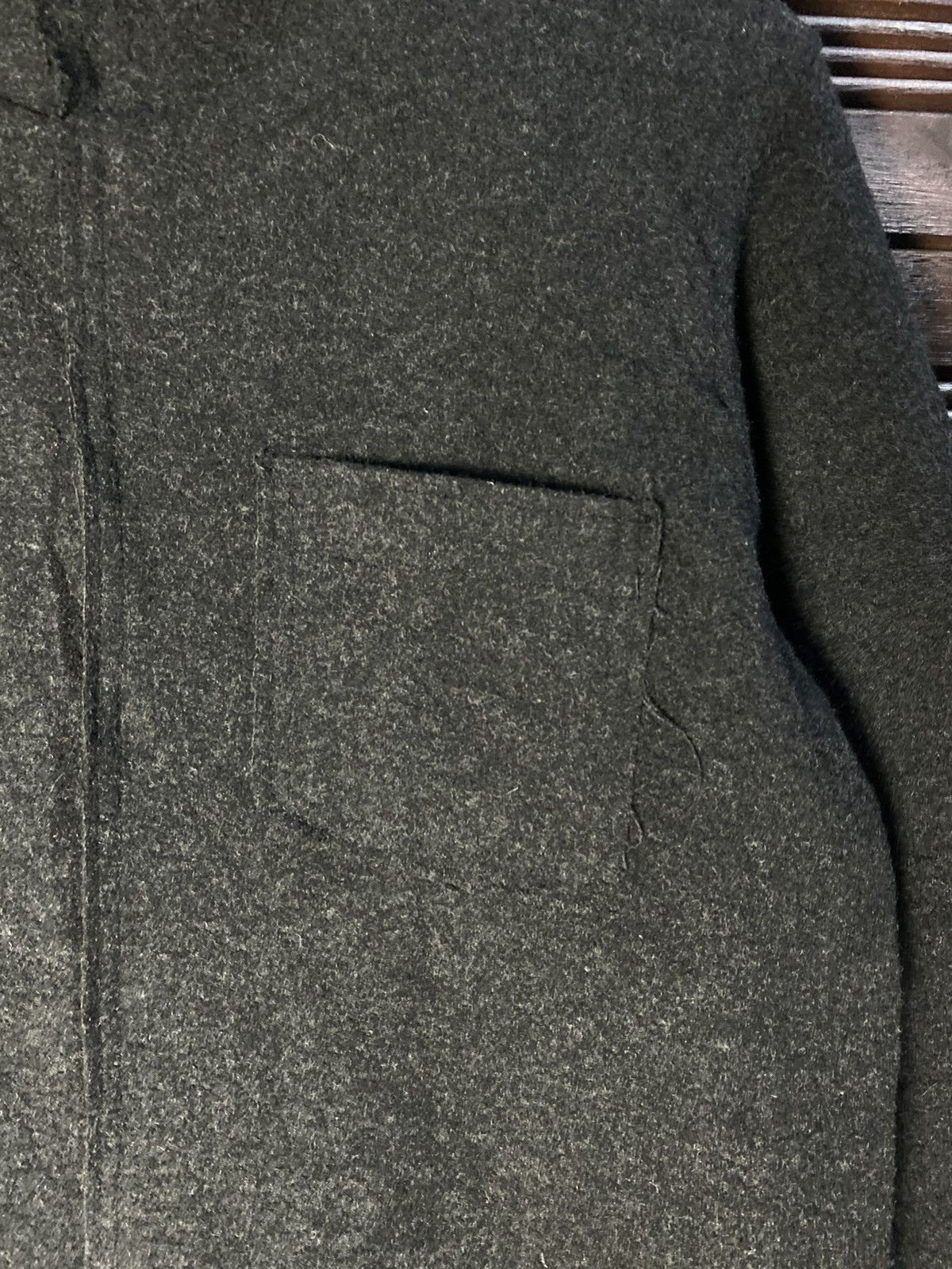Yohji Yamamoto Vintage Ined design by Yohji Yamamoto Wool Parkas Jacket Size US M / EU 48-50 / 2 - 6 Thumbnail