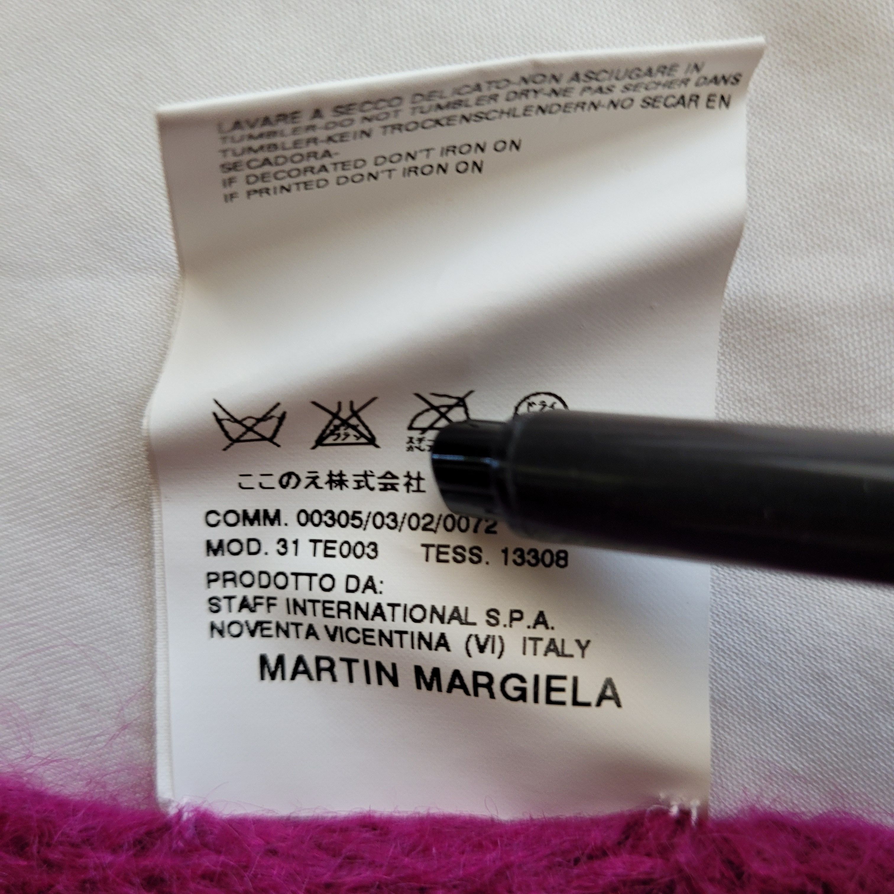 Maison Margiela Margiela white label scarf-top Size ONE SIZE - 5 Thumbnail
