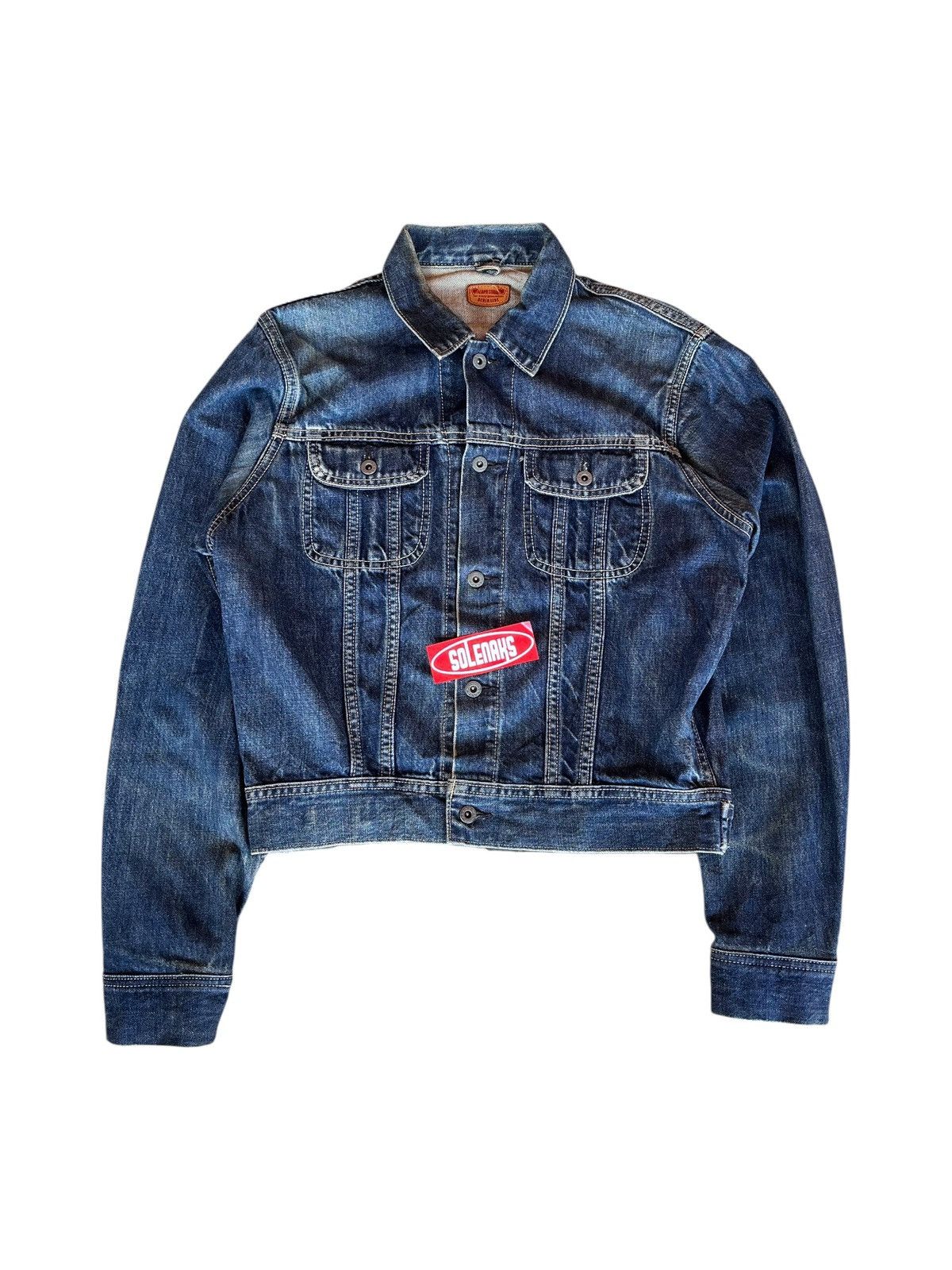 45rpm Vintage 45 RPM Japan denim jacket Size XS / US 0-2 / IT 36-38 - 1 Thumbnail