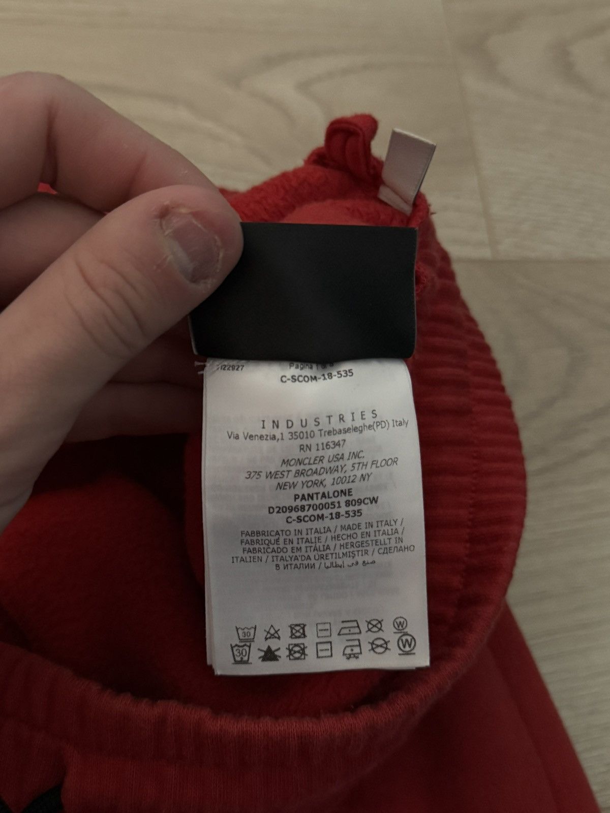 Moncler × Palm Angels Moncler x Palm Angels Pants Size US 34 / EU 50 - 7 Thumbnail