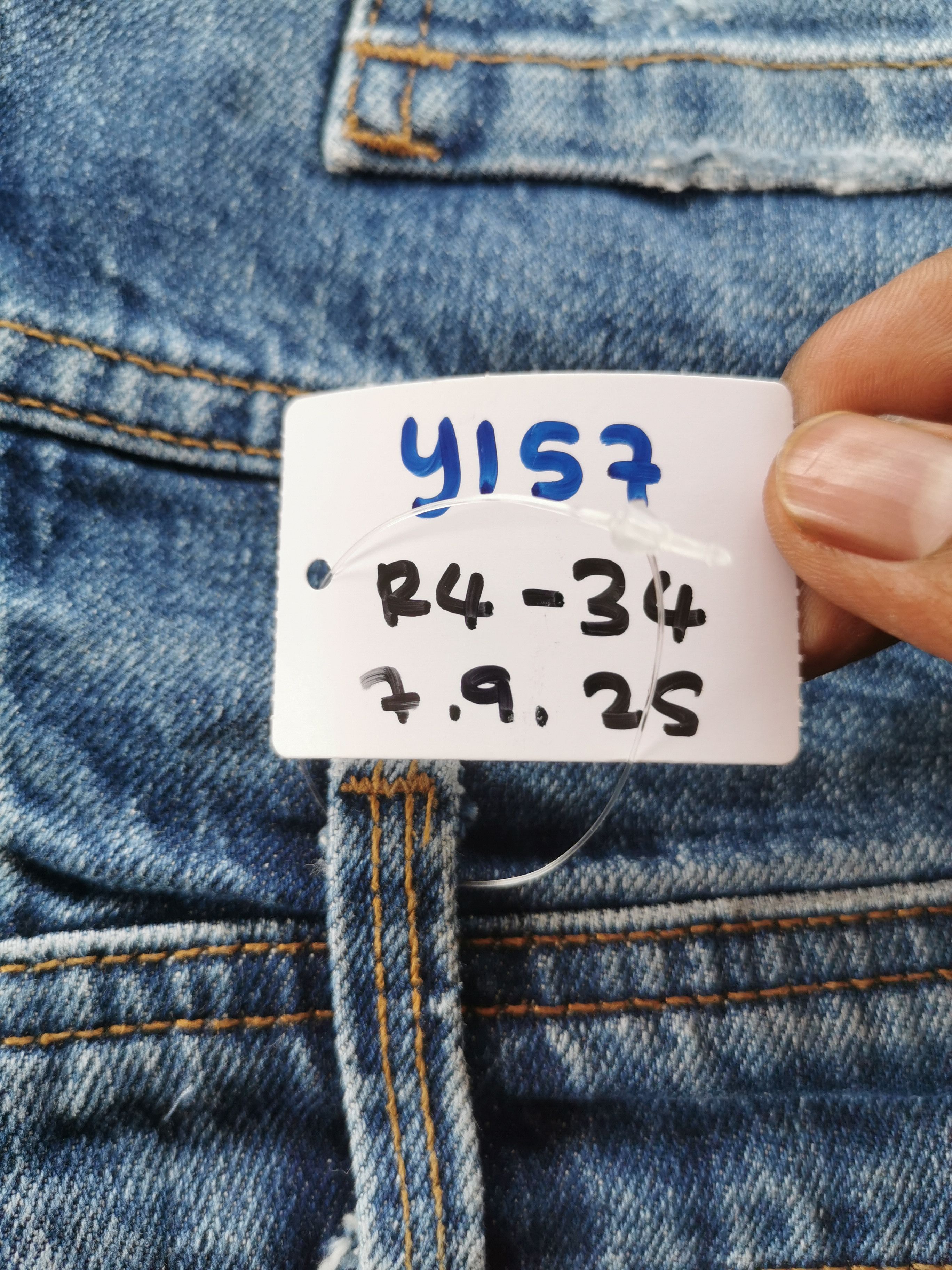 River Island River Island Thrashed Baggy Jeans Size US 32 / EU 48 - 14 Thumbnail