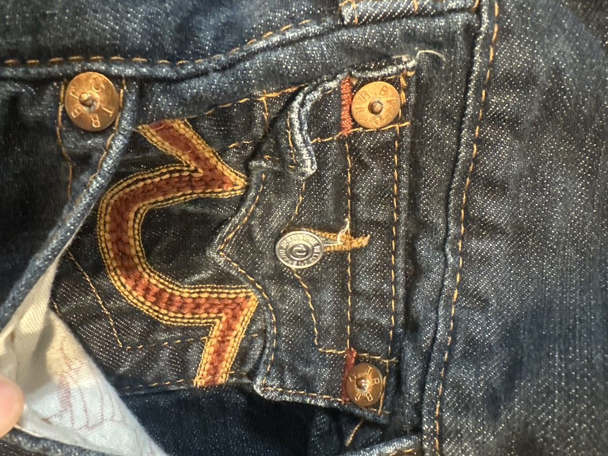 True Religion Rare True Religion Straight-Leg Jeans-Super T Stitch Size US 30 / EU 46 - 9 Thumbnail