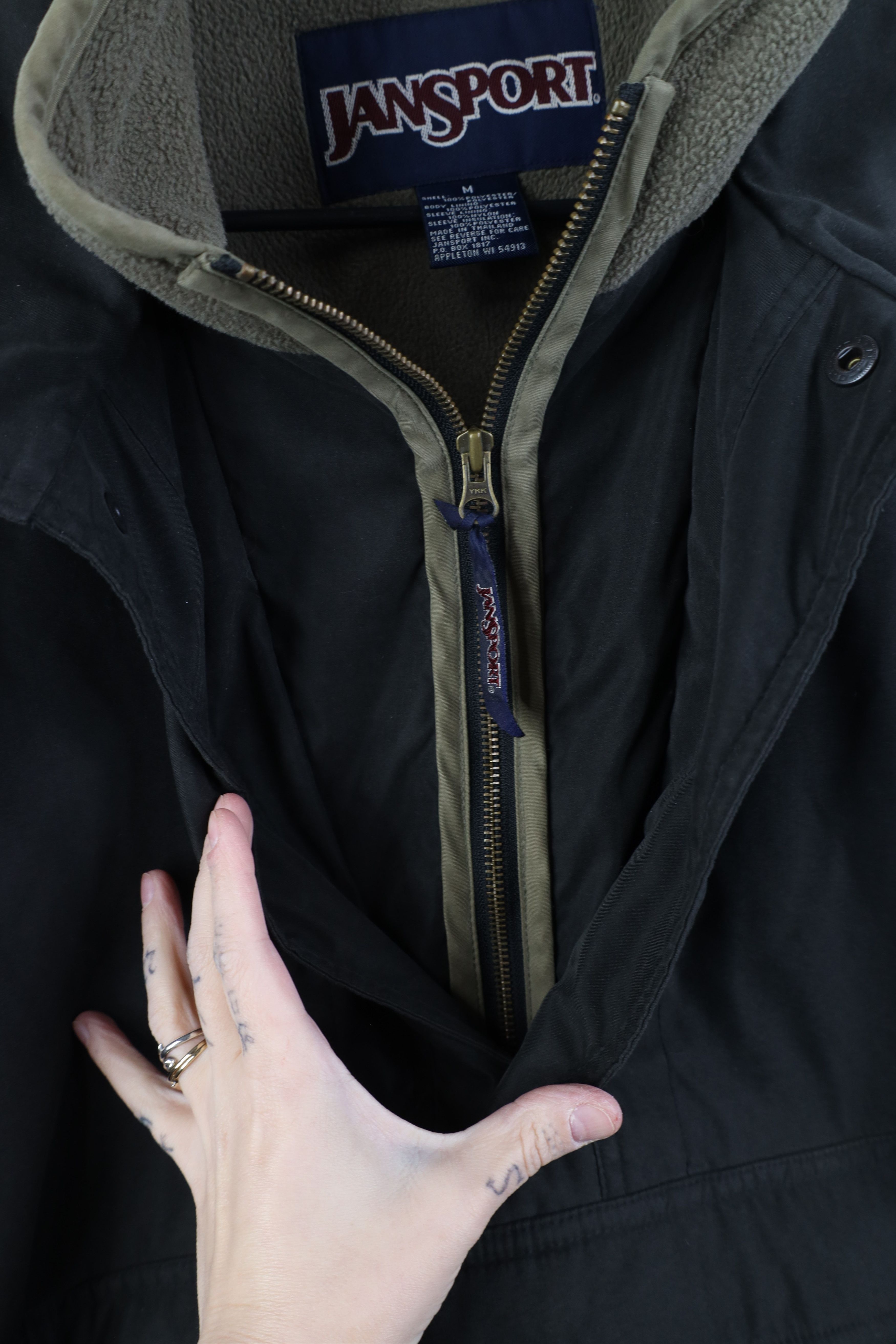 Vintage Vintage 90s Streetwear Bib Half Zip Pullover Anorak Jacket Size US M / EU 48-50 / 2 - 11 Thumbnail