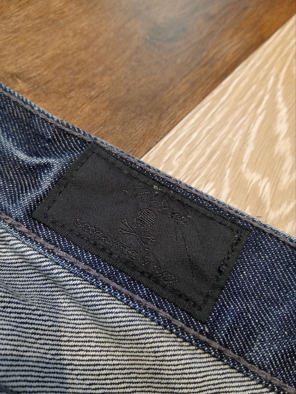 semanticdesign SEMANTIC DESIGN x ROEN SKULLS DISTRESSED DENIM Size US 35 - 9 Thumbnail