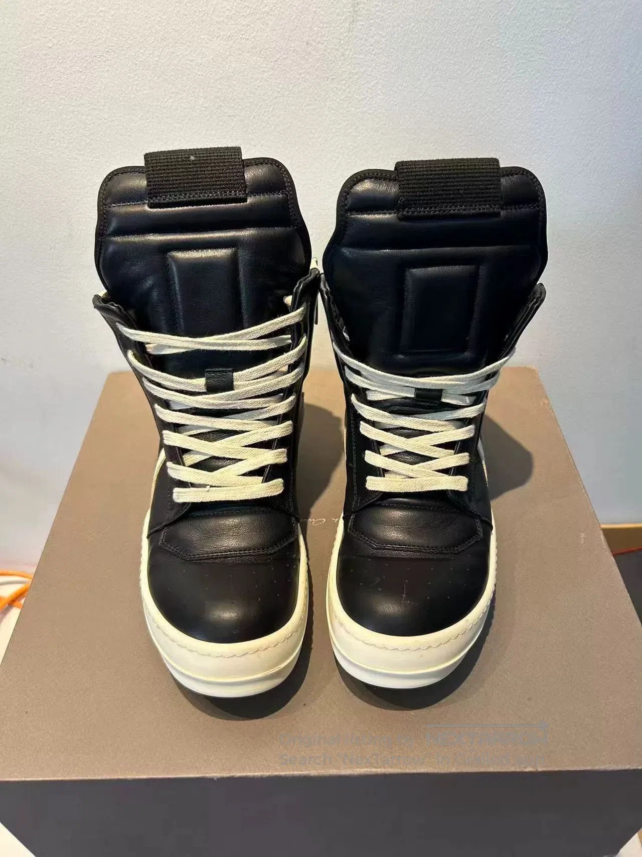 Rick Owens Rick Owens Leather Sneakers Size 38. Size US 5 / EU 37 - 3 Thumbnail