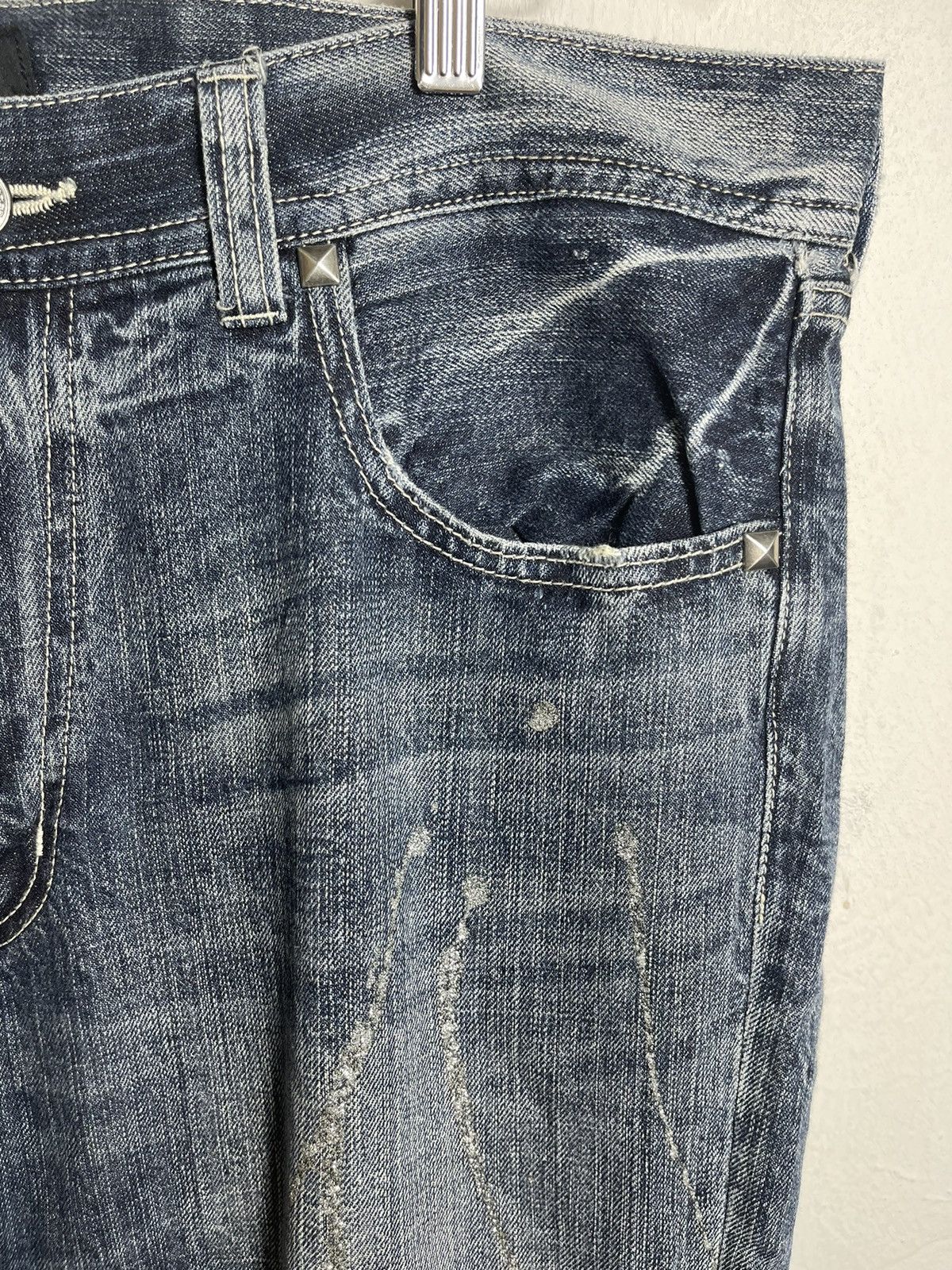 If Six Was Nine Japanese Brand Sorridere skull denime Size US 38 / EU 54 - 5 Thumbnail