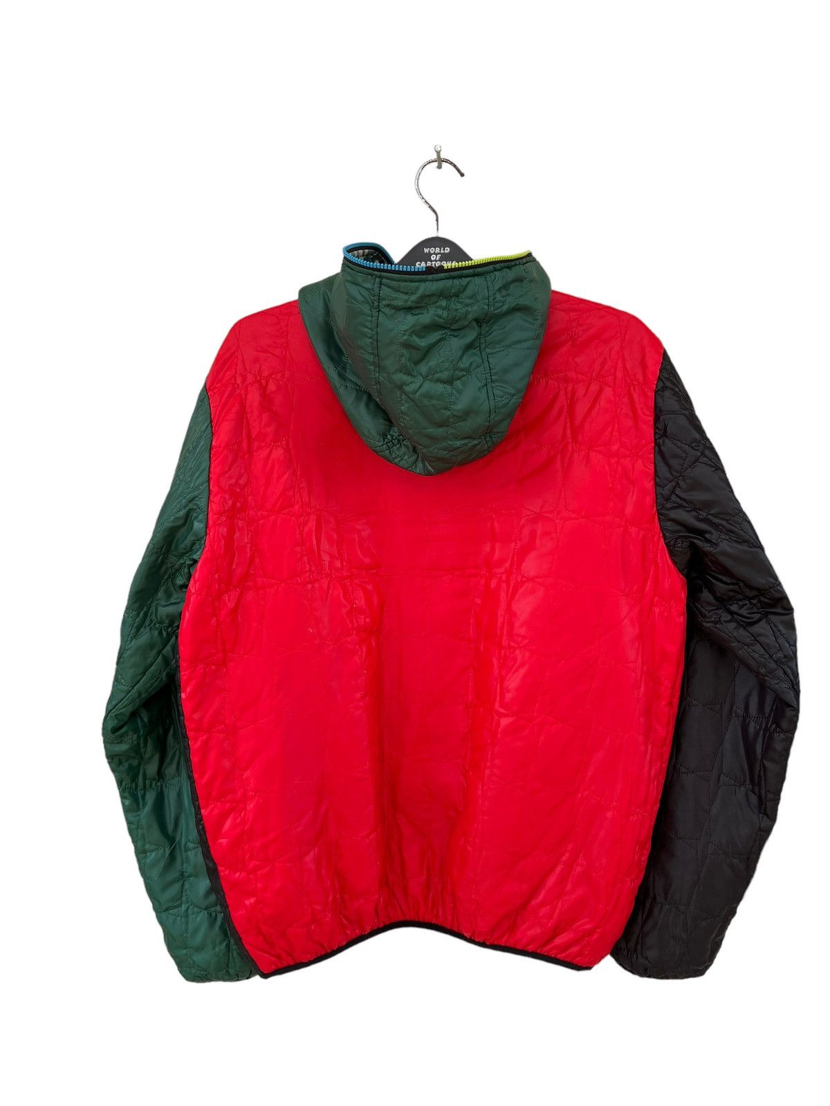 Quiksilver Vintage 2000s Quiksilver Multi Colour Reversible Puffer hood Size US XL / EU 56 / 4 - 17 Thumbnail