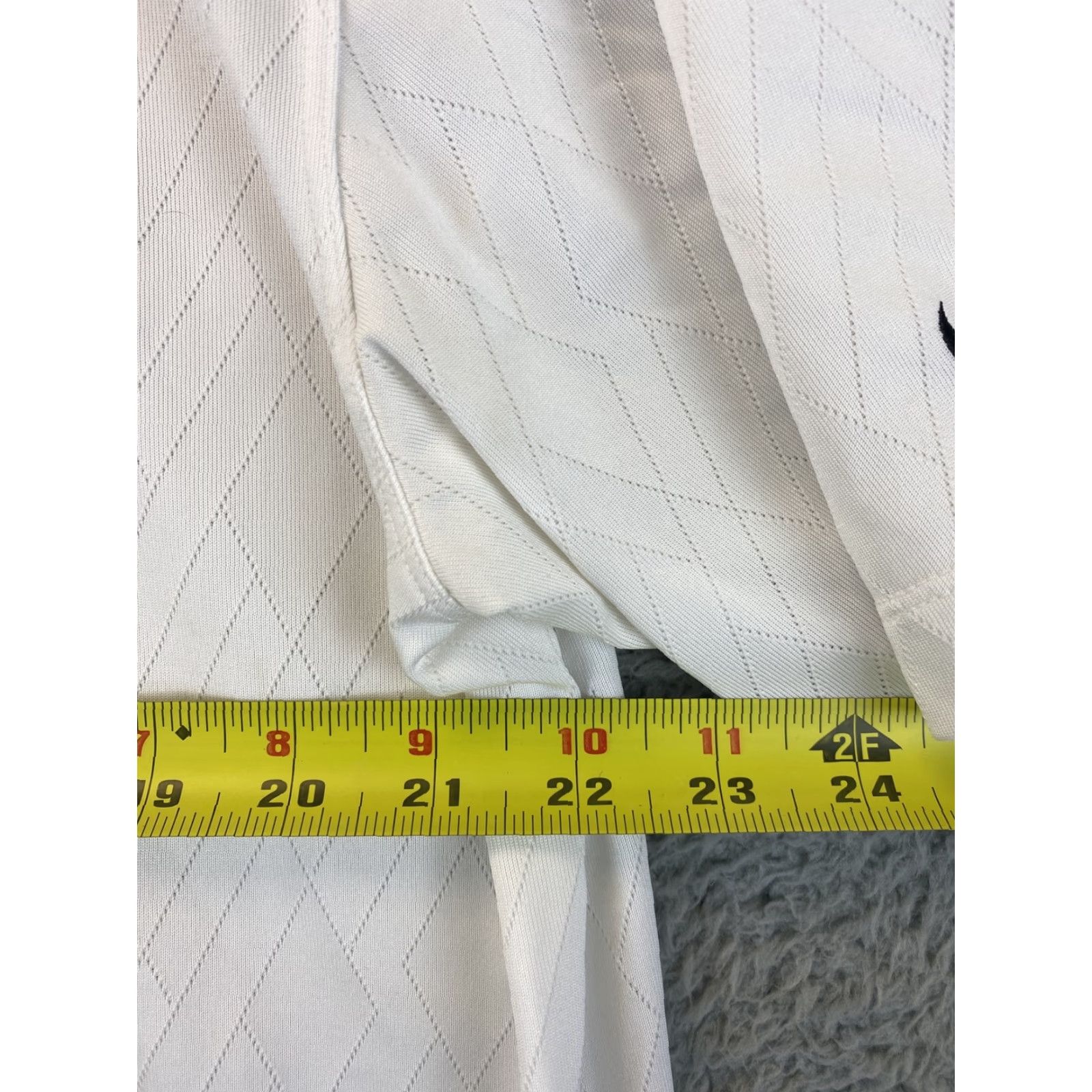Nike Nike XL White Dri-Fit Short Sleeve Golf Polo Shirt / 61-10 Men's Polo Shirt Nike Dri-Fit Golf Shirt White XL Size US XL / EU 56 / 4 - 5 Thumbnail