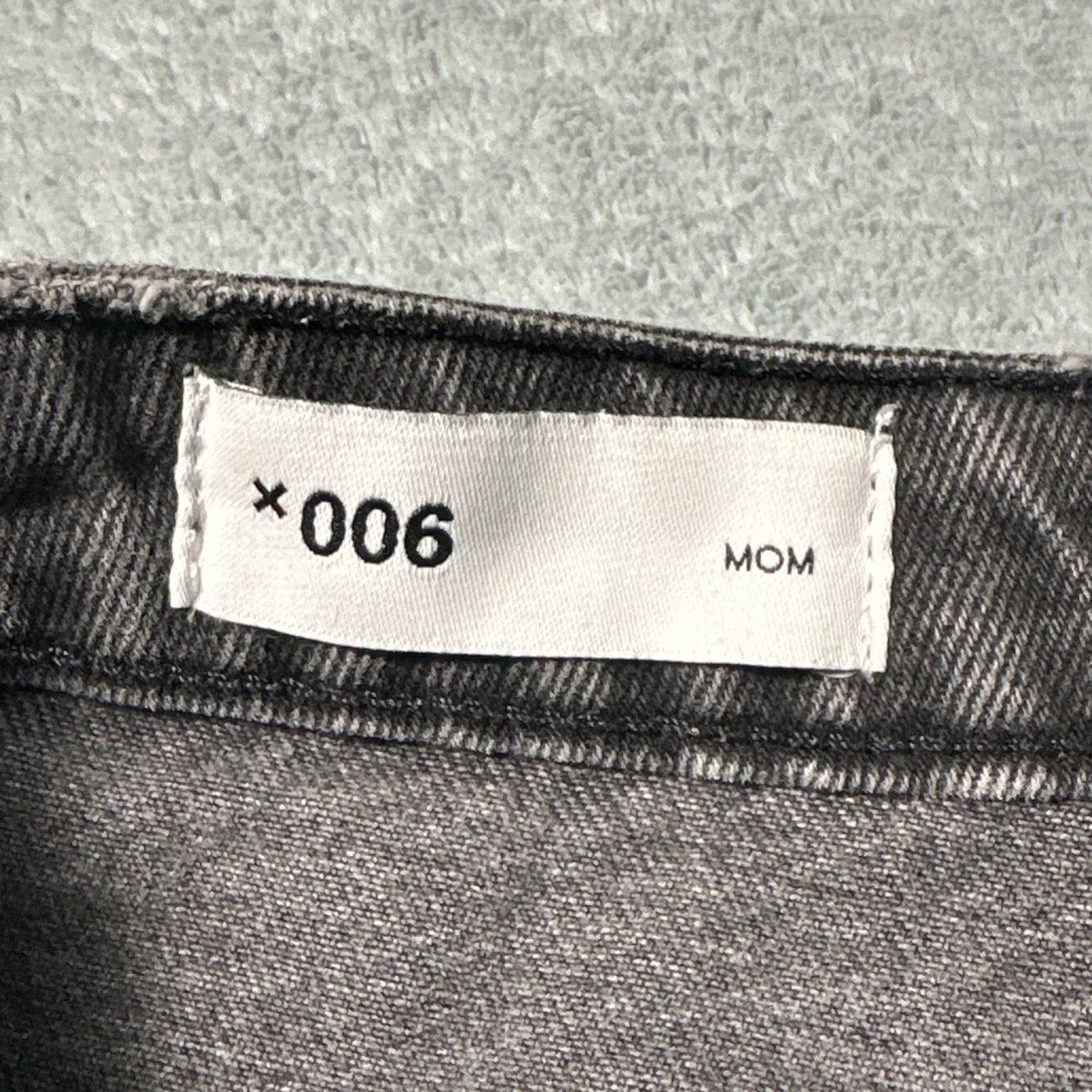 Asos Y2K 2000s Custom Beyond Baggy Jeans Womens 28x24 Raw Hems Size 28" / US 6 / IT 42 - 5 Thumbnail