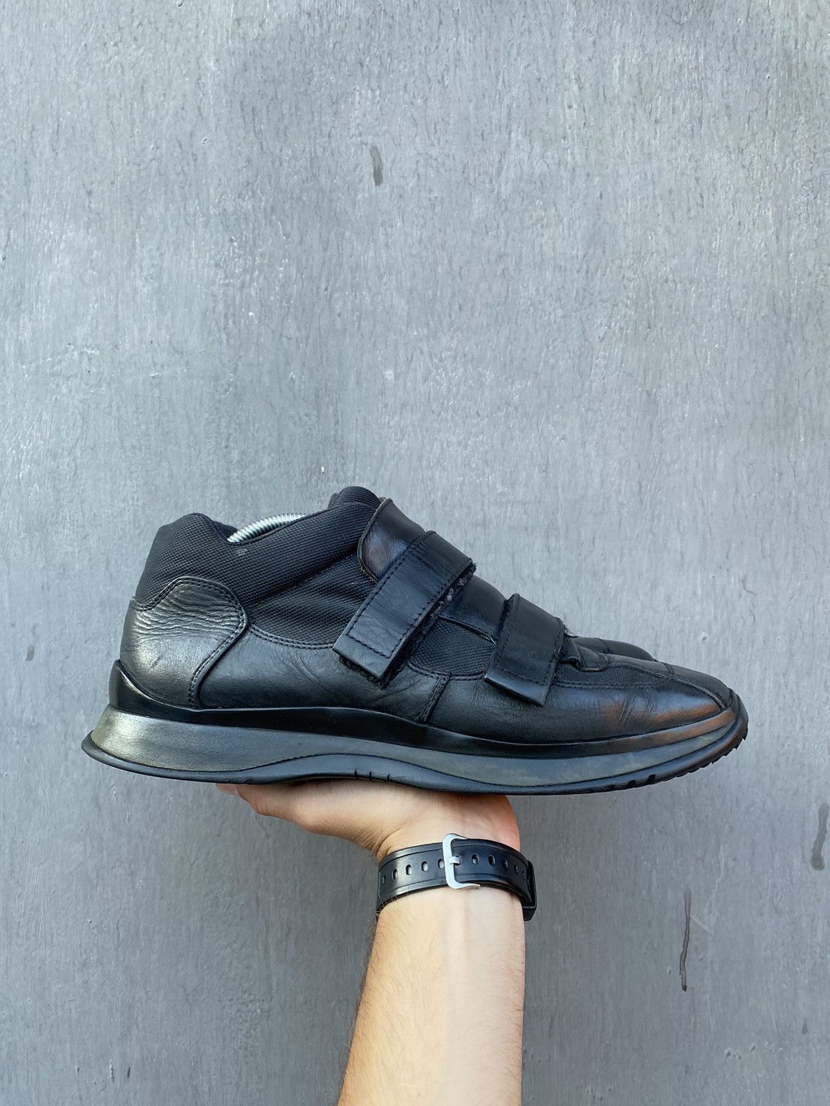 Prada × Vintage Prada 00s Vintage Leather straps shoes size 10.5 Size US 10.5 / EU 43-44 - 2 Thumbnail