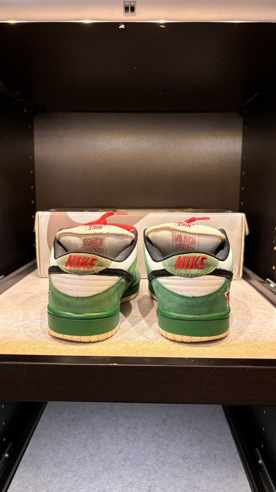 Heineken × Nike SB Dunk Heineken Size US 9 / EU 42 - 2 Thumbnail