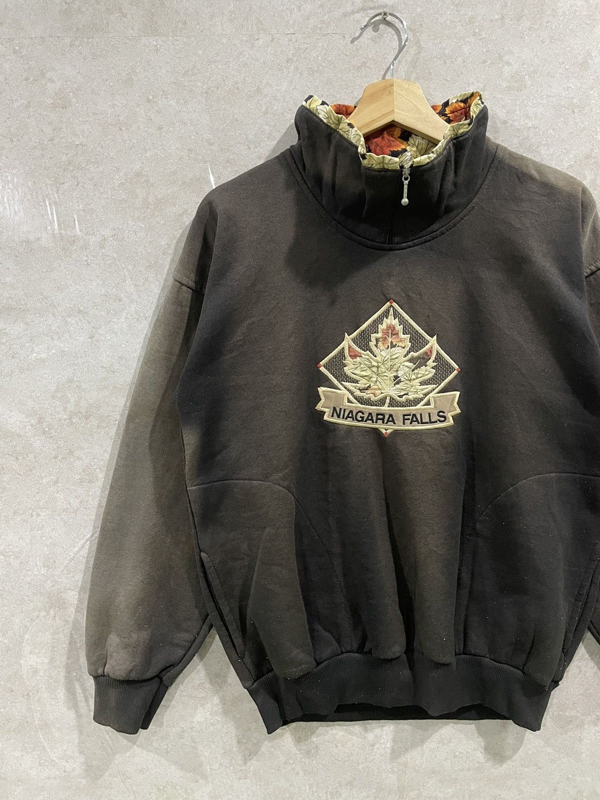 Vintage Crazy Vtg Sunfaded Niagara Falls Crewneck Size US M / EU 48-50 / 2 - 2 Thumbnail
