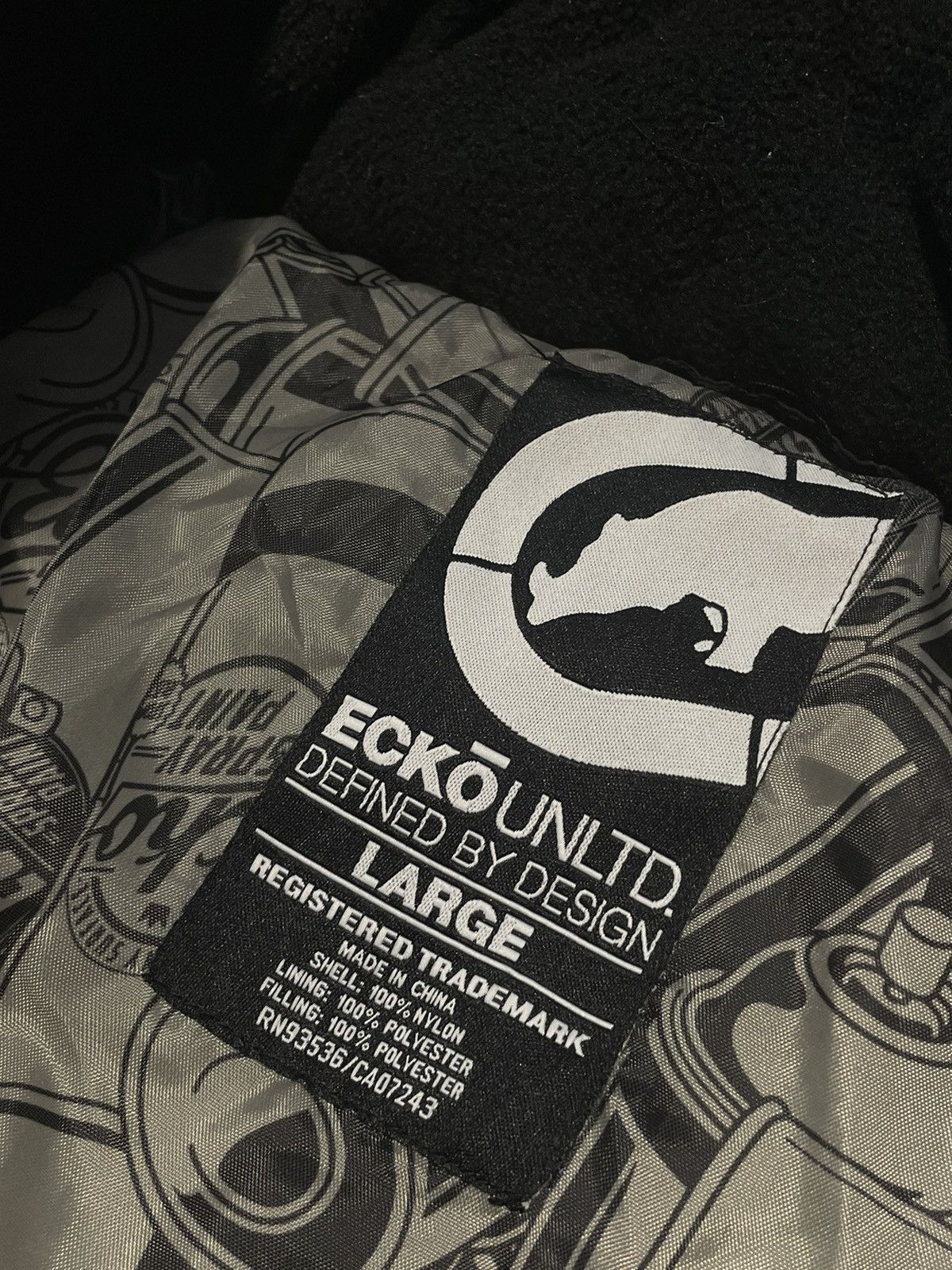 Ecko Unltd. × Japanese Brand Down jacket Ecko Untld Size US L / EU 52-54 / 3 - 6 Thumbnail