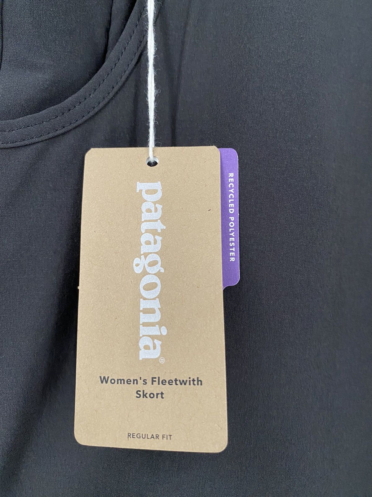 Patagonia Patagonia Fleetwith Black Skort Skirt Women’s Size Large Size 34" / US 12 / IT 48 - 2 Thumbnail