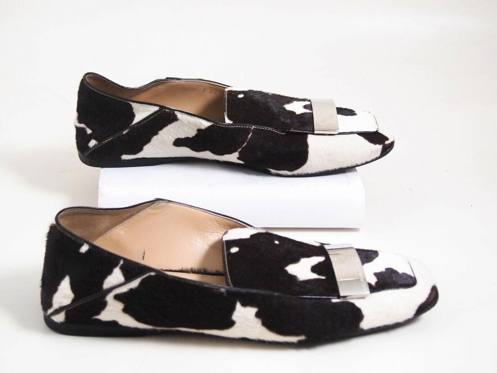 Sergio Rossi Sergio Rossi SR1 Mules Loafers Brown Cowhide EU 38.5 US 8.5 Size US 8.5 / IT 38.5 - 4 Thumbnail