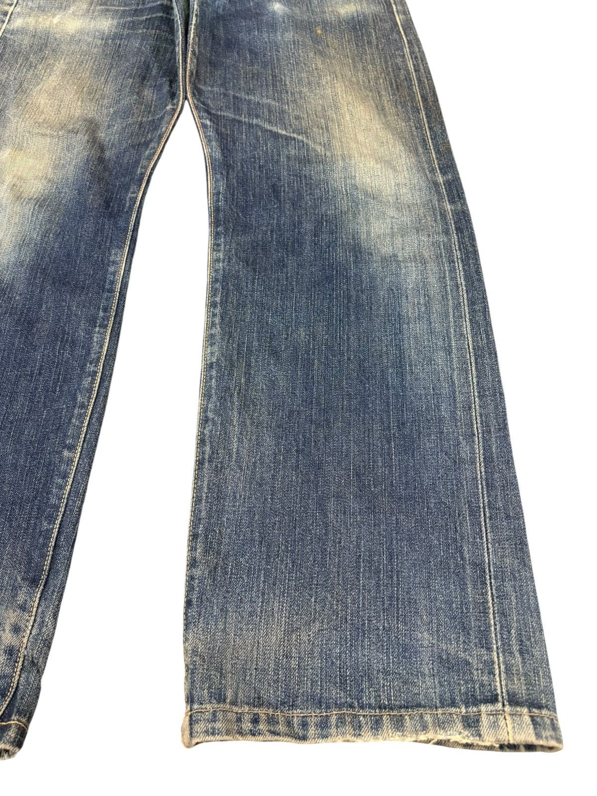Edwin Vintage Edwin 505 Selvedge Mud Wash Loose Baggy Jeans Size US 31 - 8 Thumbnail
