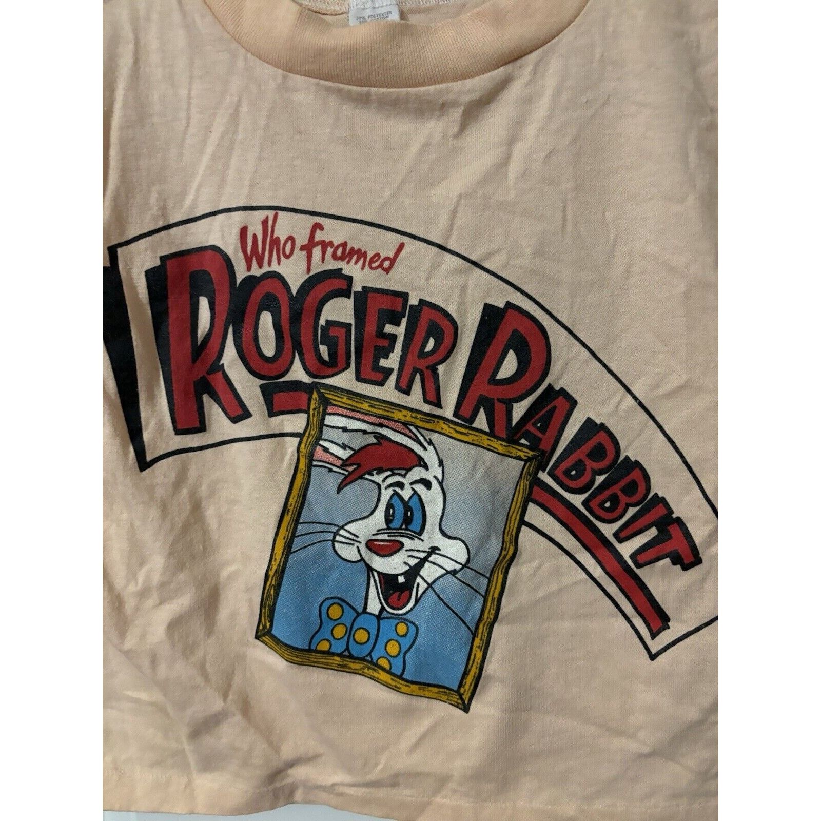 Other Vintage roger rabbit ladies pink croptop rare size Unknown Size US XL / EU 56 / 4 - 3 Thumbnail