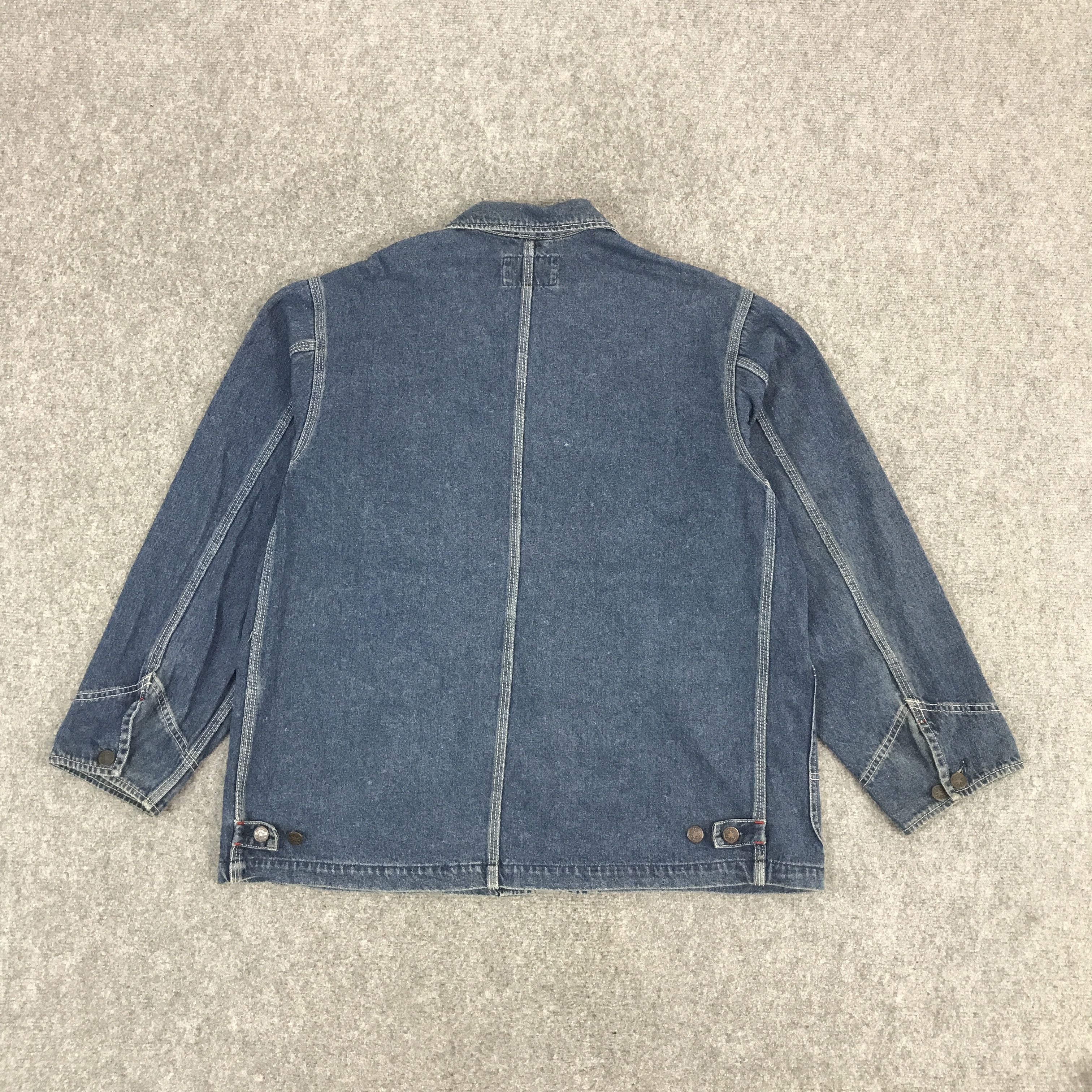 Converse CONVERSE ALL STAR CHORE DENIM JACKET Size US M / EU 48-50 / 2 - 2 Thumbnail