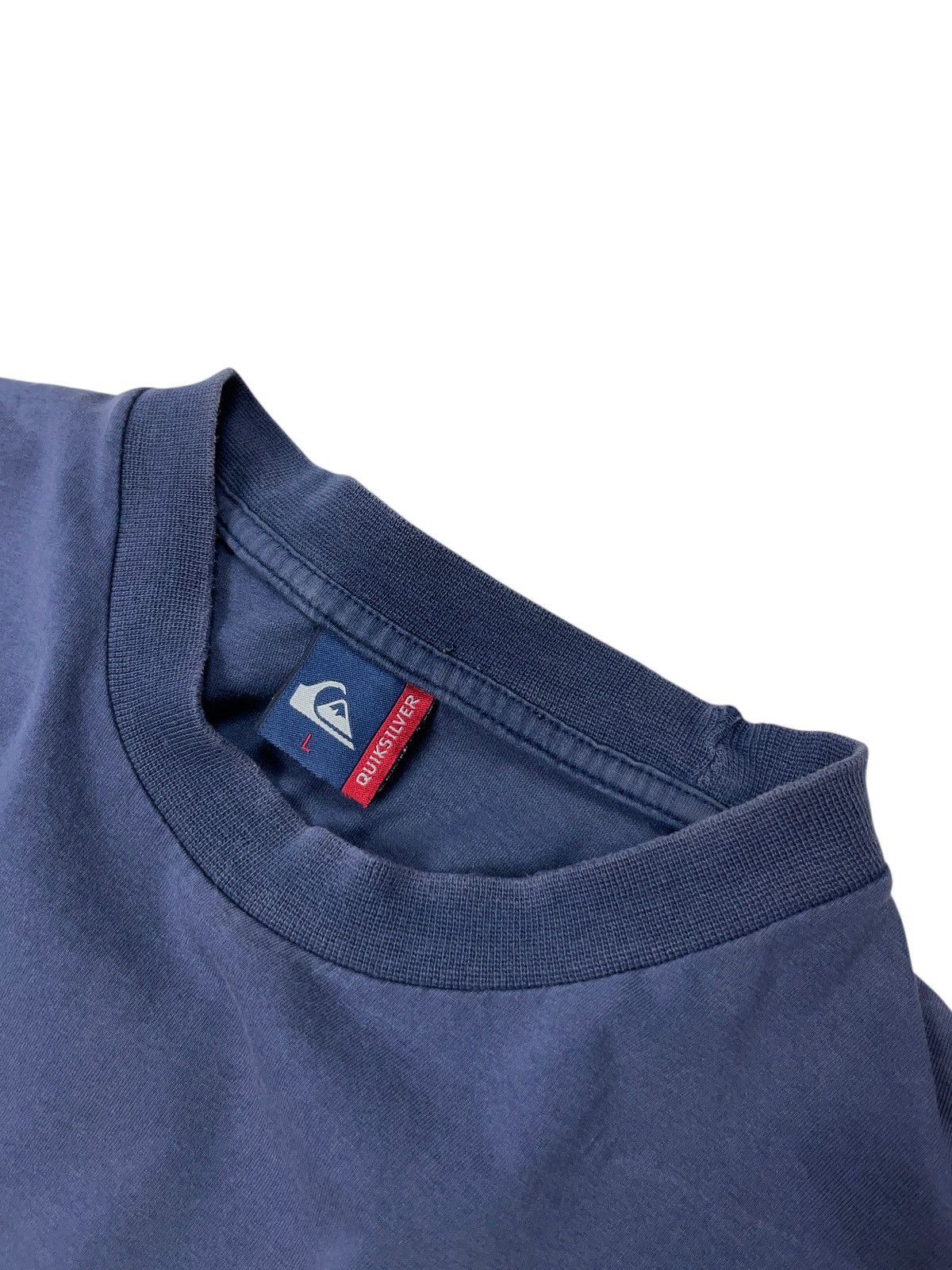Quiksilver Vintage 90s Quiksilver Big Logo Faded T-shirt Surfing Size US L / EU 52-54 / 3 - 5 Thumbnail