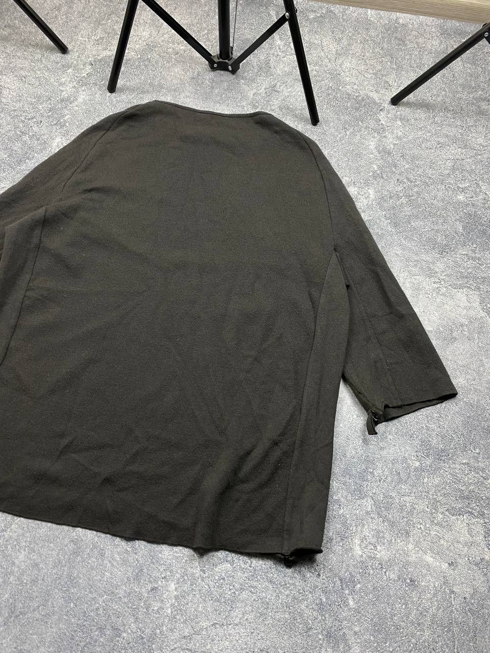 Japanese Brand ANNETTE GORTZ Gray Short Sleeve Oversized Wide Pullover Size M / US 6-8 / IT 42-44 - 4 Thumbnail