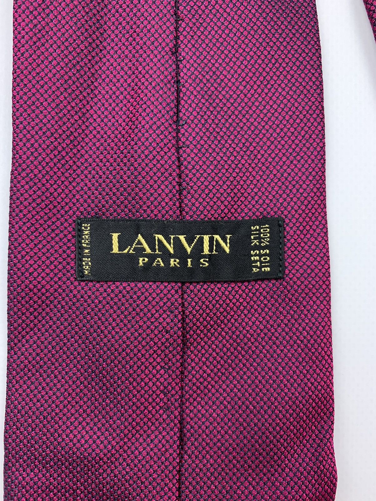 Lanvin Lanvin Paris Silk Tie Size ONE SIZE - 3 Thumbnail