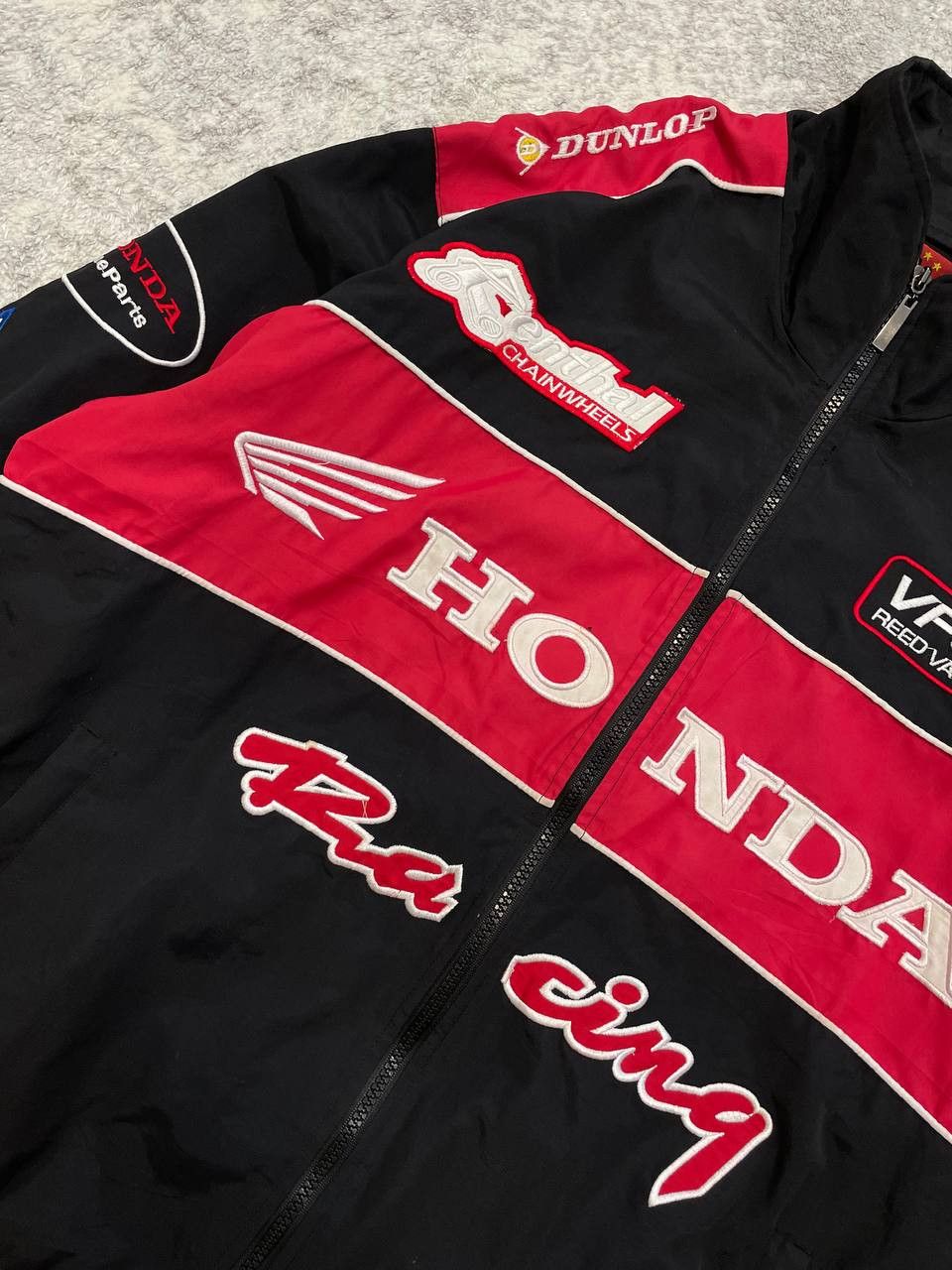 Formula 1 Vintage Honda Racing Jacket Michael Schumacher Woody F1 Y2K Size US M / EU 48-50 / 2 - 5 Thumbnail