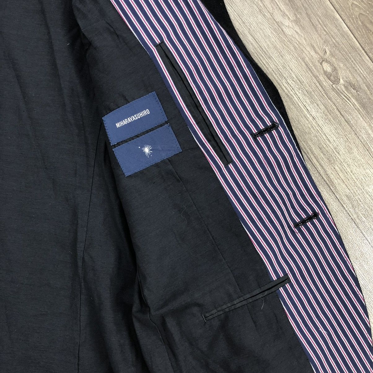 Designer × Japanese Brand × Maison MIHARA YASUHIRO 2000s Miharayasuhiro Wool Blazer Coat Jacket Size 46R - 6 Thumbnail