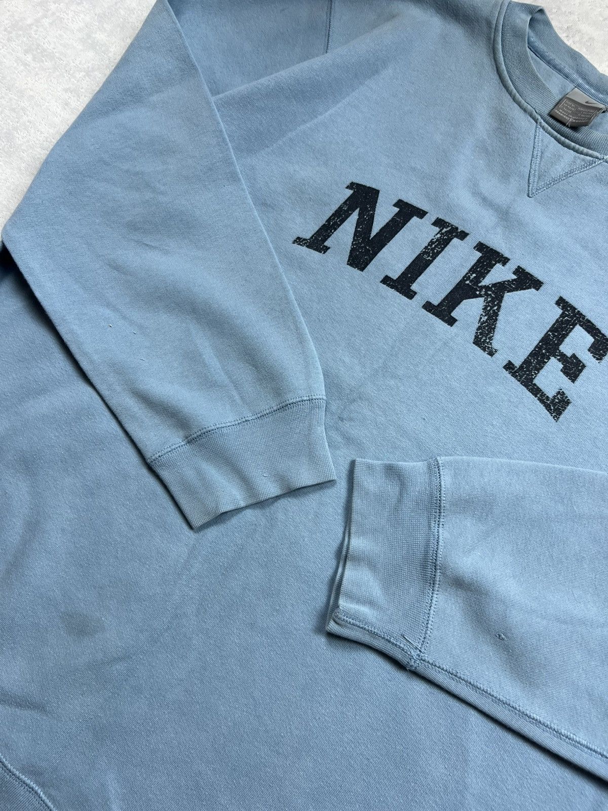 Nike 90s Nike Big Logo Spellout Vintage Y2K Oversized Sweatshirt Size US XL / EU 56 / 4 - 6 Thumbnail