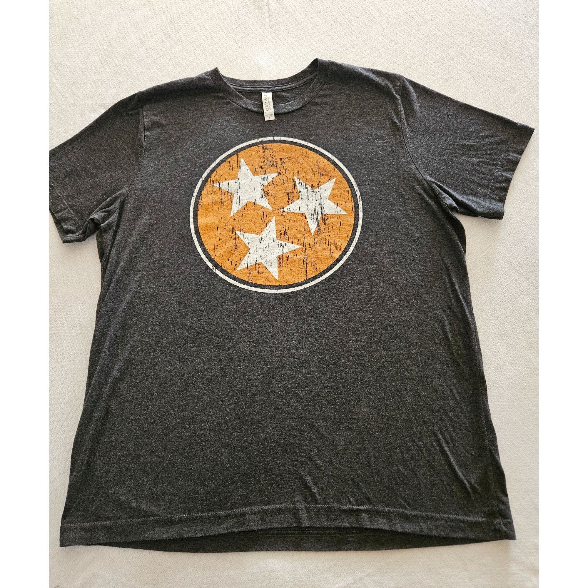 Other Vintage Tennessee Tri Star Flag Tee Shirt Bella & Canvas Lar Size US L / EU 52-54 / 3 - 2 Thumbnail