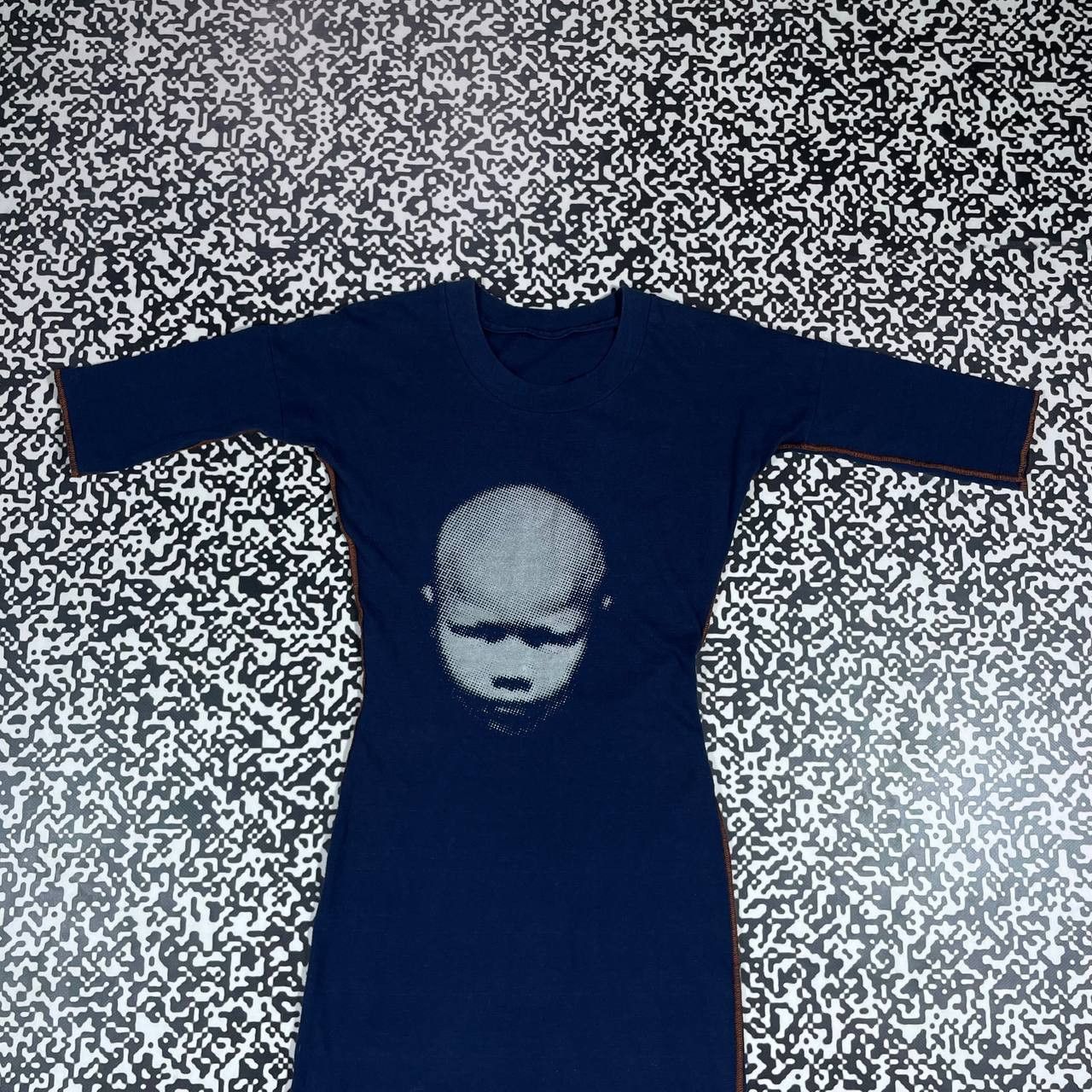 Xuly.Bet Vintage Y2K XULY.BET Archive JPG Style Maxi Dress Face Kid Size M / US 6-8 / IT 42-44 - 8 Thumbnail