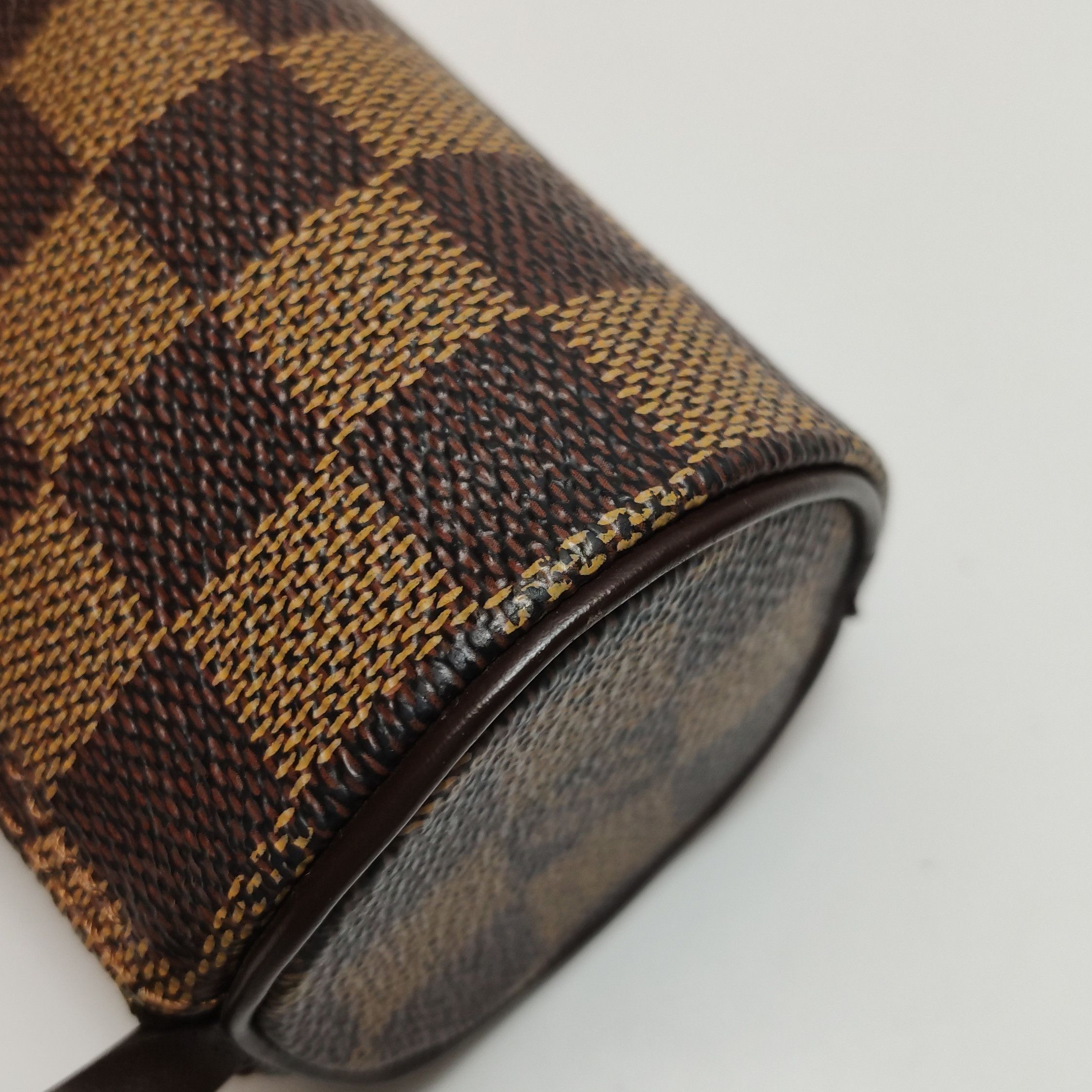 Louis Vuitton Louis Vuitton (LV) Papillon Mini Leather Checkerboard Drum Size ONE SIZE - 6 Thumbnail