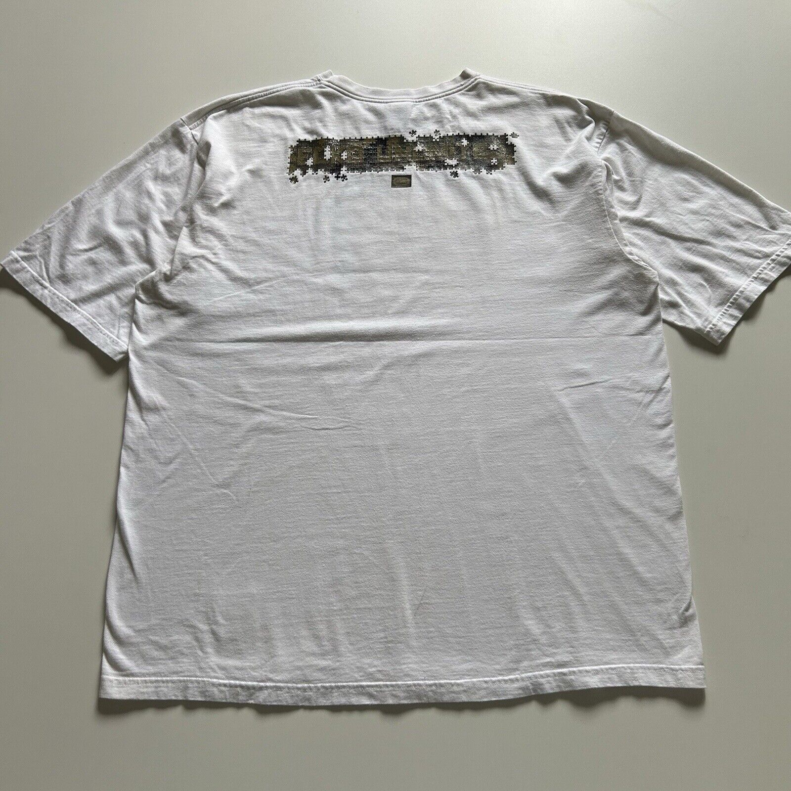 Ecko Unltd. × Vintage Vintage Y2K Ecko Unlimited Puzzle T Shirt XL White Rare Size US XL / EU 56 / 4 - 3 Thumbnail