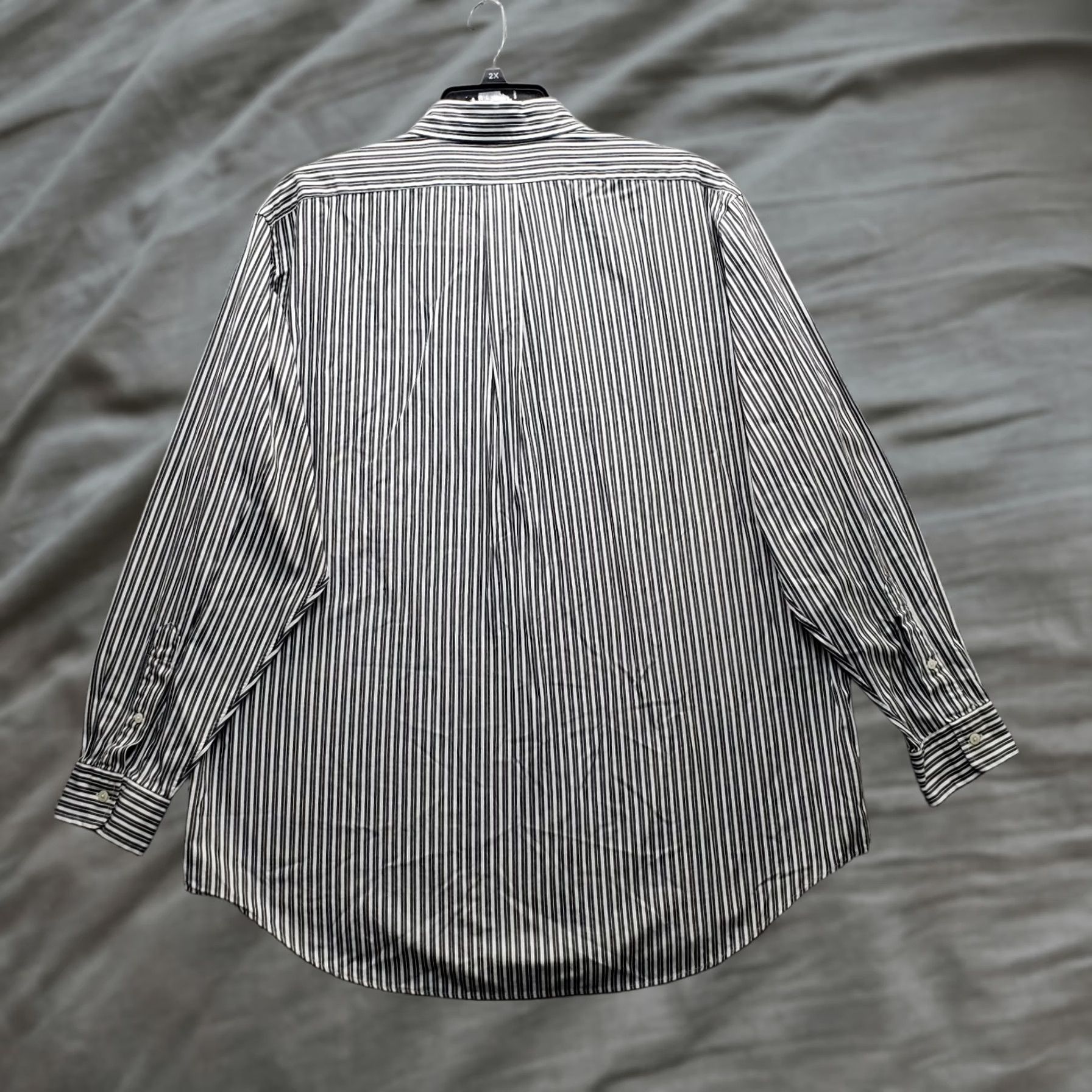 Ralph Lauren Ralph Lauren Mens Dress Shirt 17.5 Multicolor Pony Button-Down Collared Size 48R - 1 Thumbnail