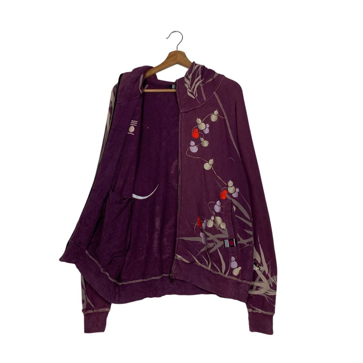 Japanese Brand SANMARUICHI Classic Traditional Zipper Hoodies #1912-C83 Size US M / EU 48-50 / 2 - 7 Thumbnail