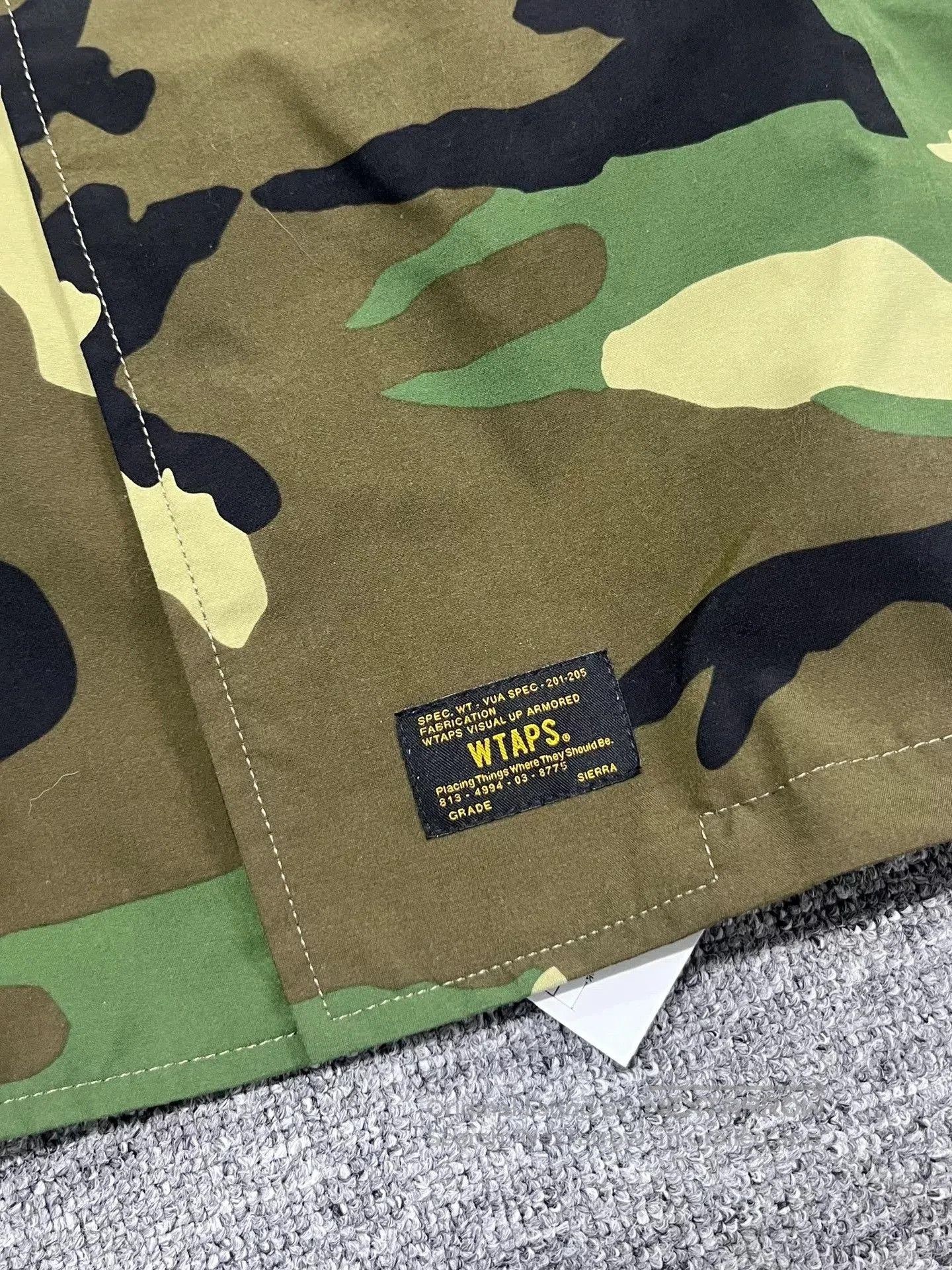 Wtaps WTAPS Camouflage Long Coat. Size US M / EU 48-50 / 2 - 5 Thumbnail