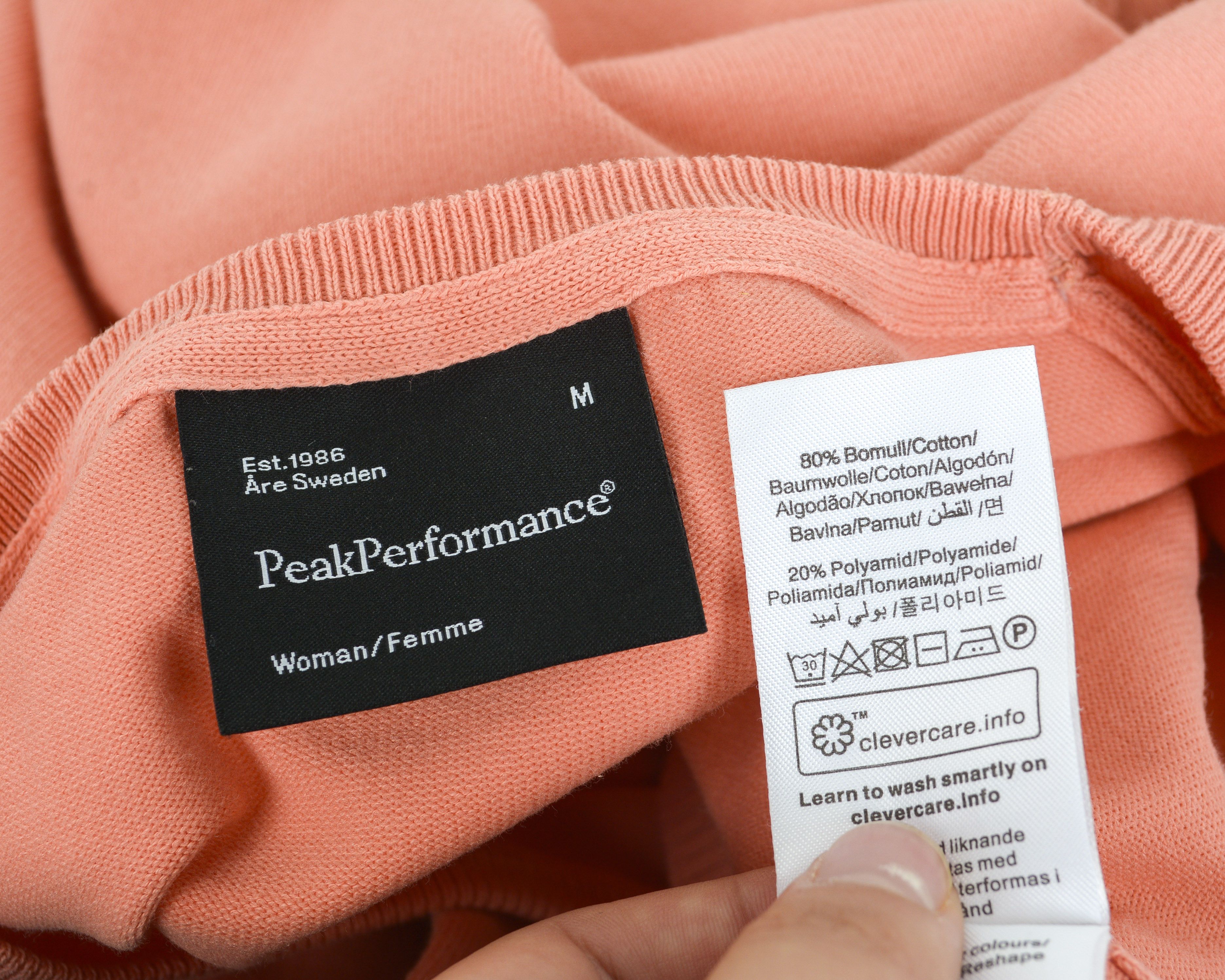 Peak Performance Sweater Women M Sweatshirt Jumper Pullover Cotton Sweater Size M / US 6-8 / IT 42-44 - 5 Thumbnail