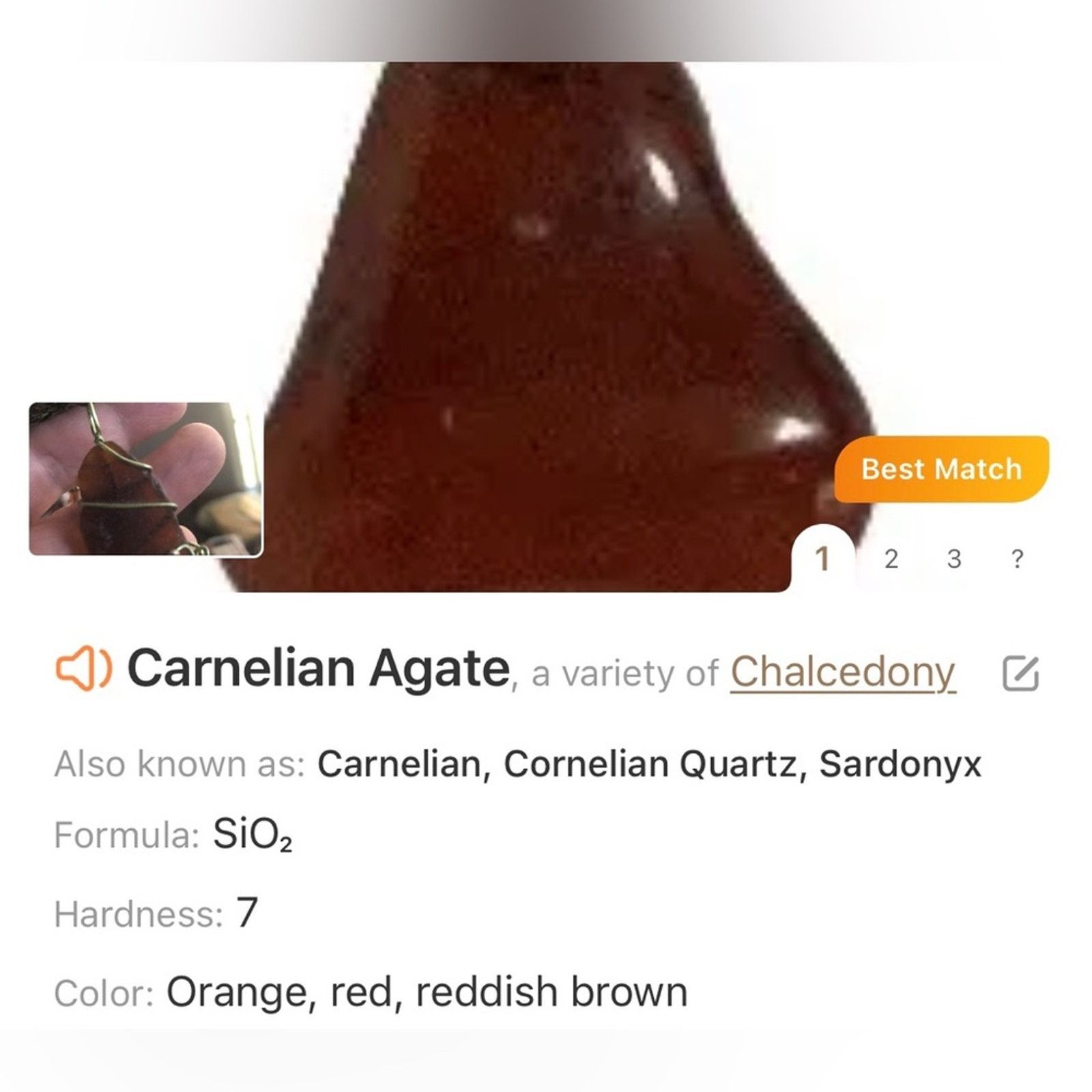 Handmade Handcrafted repurpose wired carnelian pearl necklace Size ONE SIZE - 12 Thumbnail