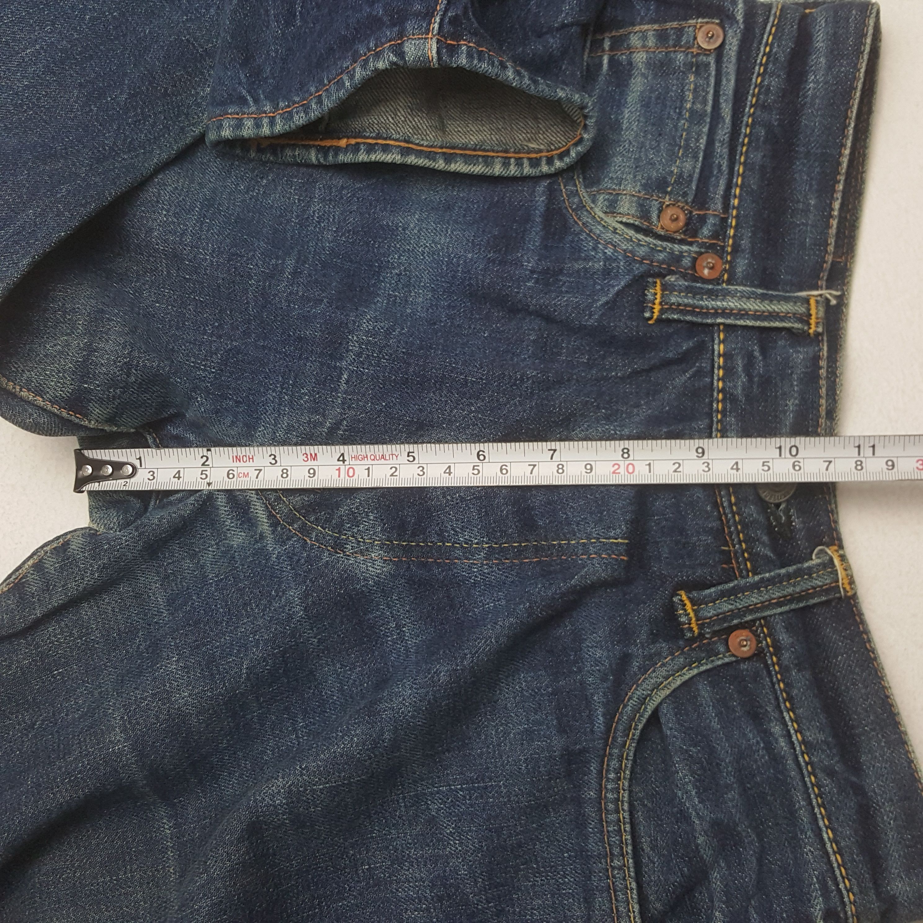 Evisu Vintage Evisu Japanese Brand Daicock Custom Art Denim Jeans Size 24" / US 00 / IT 34 - 10 Thumbnail