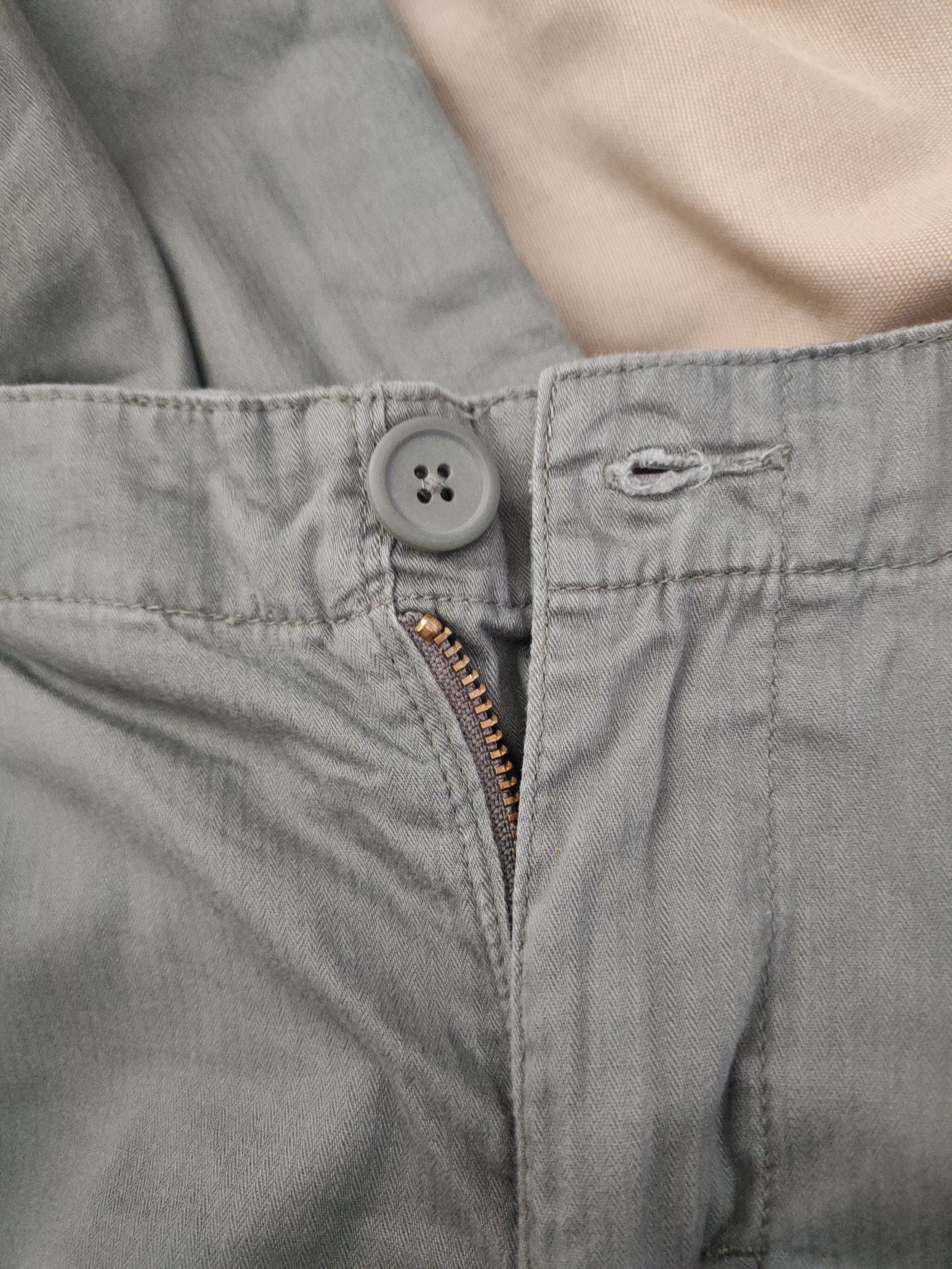 Japanese Brand DL Lee Green Multipocket Tactical Cargo Pants #947 Size US 33 - 14 Thumbnail