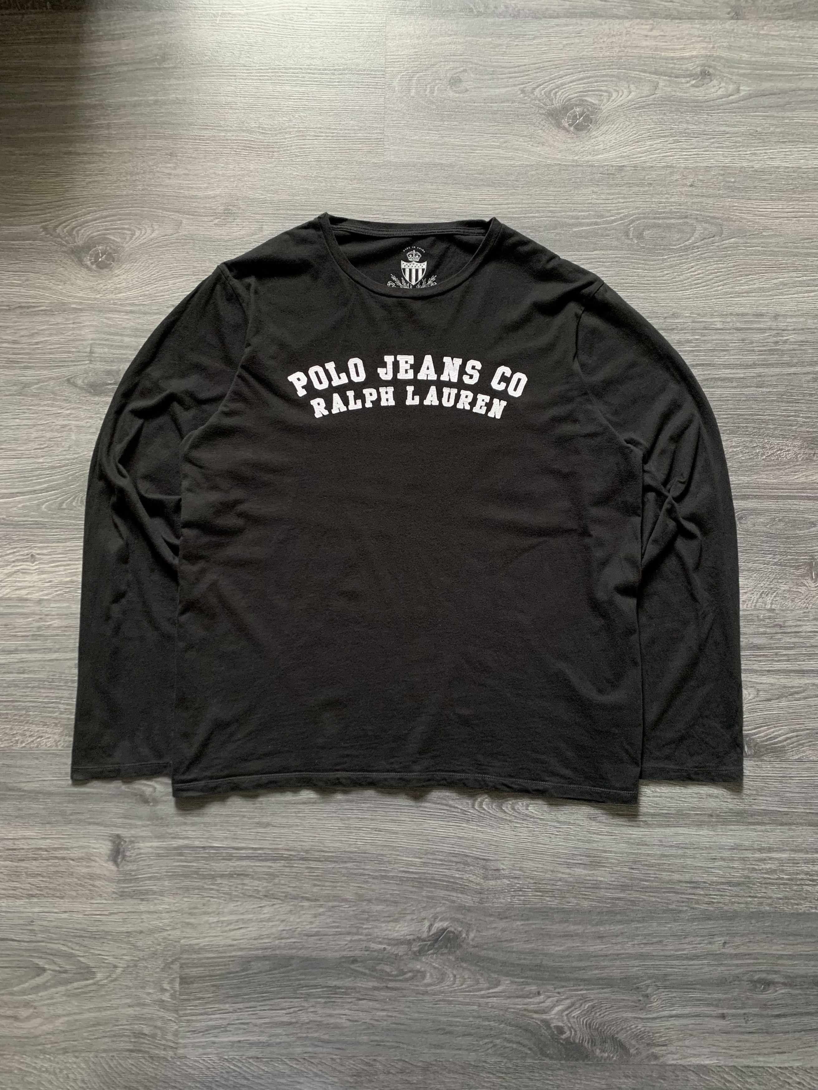 Polo Ralph Lauren Vintage Polo Ralph Lauren long sleeve black Size US XXL / EU 58 / 5 - 1 Thumbnail