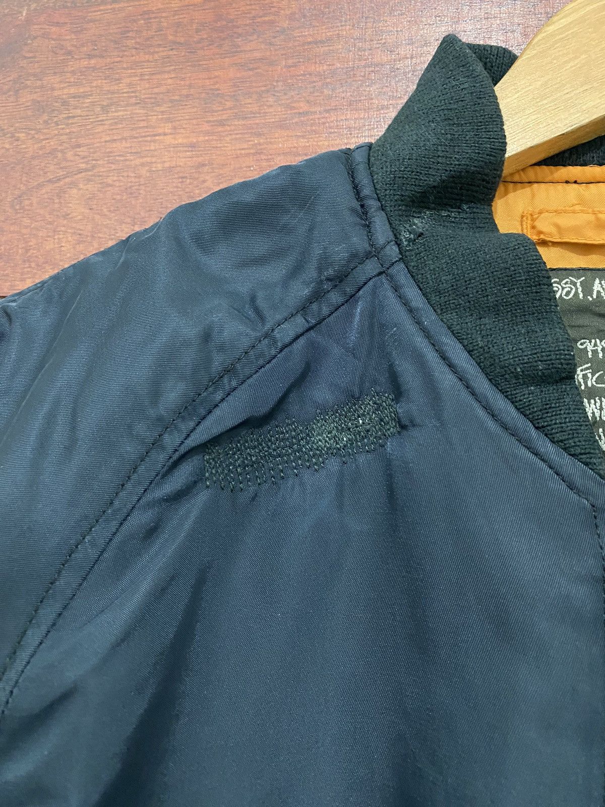 Stussy Stussy Ma-1 Nylon Bomber Jacket Size US L / EU 52-54 / 3 - 4 Thumbnail