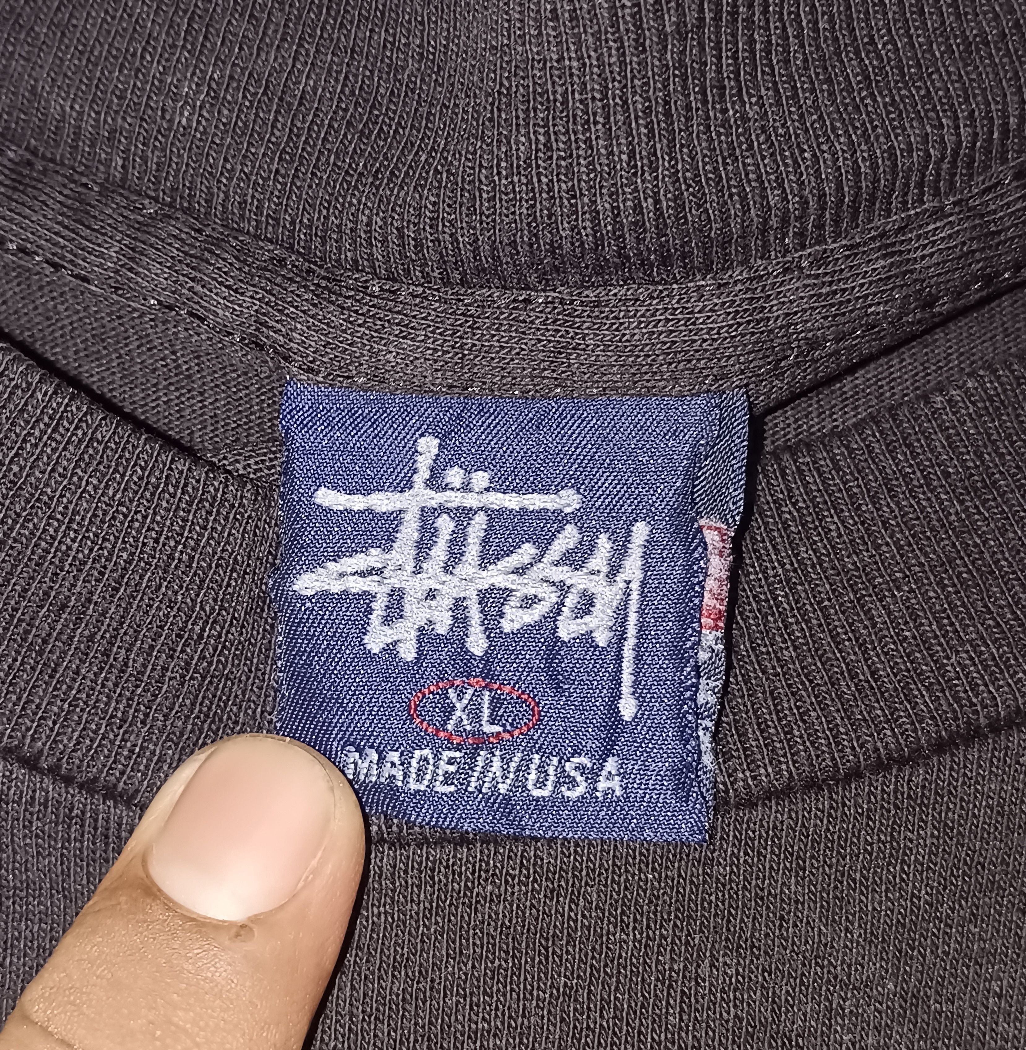 Hypebeast × Stussy × Vintage Vintage 90s Stussy Strong Pit Bull T-Shirt Size US XL / EU 56 / 4 - 5 Thumbnail