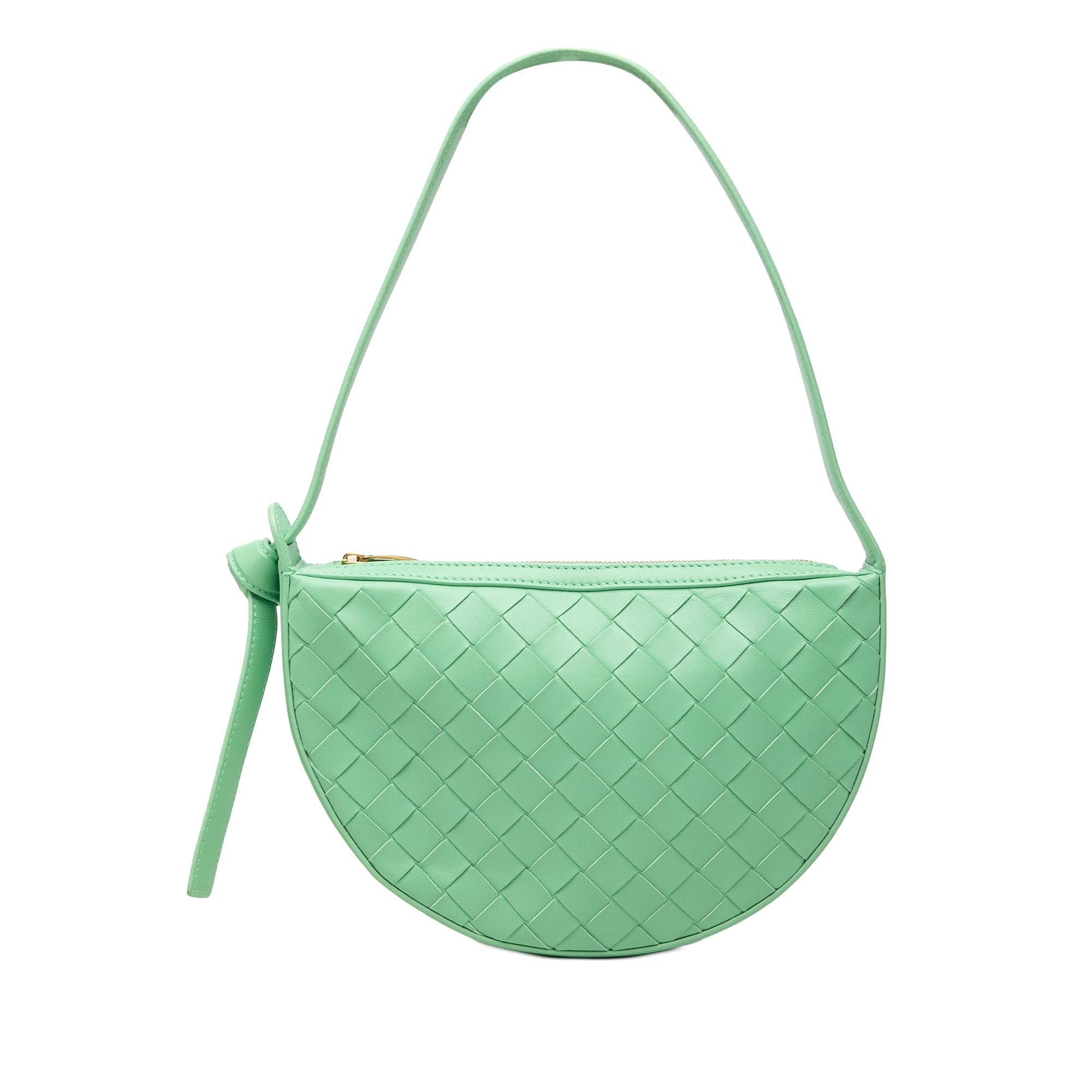 Bottega Veneta Leather Intrecciato Sunrise Hobo Size ONE SIZE - 1 Thumbnail